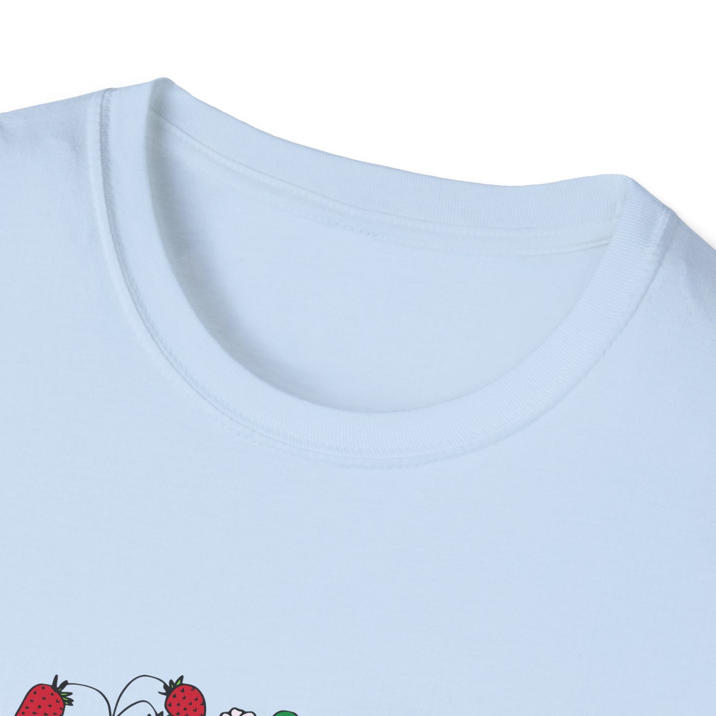 Whimsical Mushroom T-Shirt for Nature Lovers, Casual Tees, Gift for Gardeners, Unisex Softstyle Shirt, Eco-Friendly Apparel