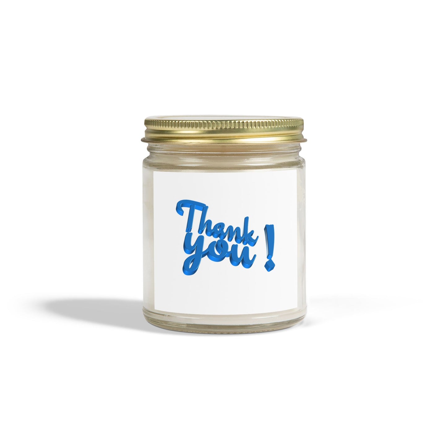 Thank You Scented Candles | Coconut Apricot Wax | Gift for Any Occasion | Home Fragrance | Relaxation | Self-Care | Gift Idea | 4oz, 9oz
