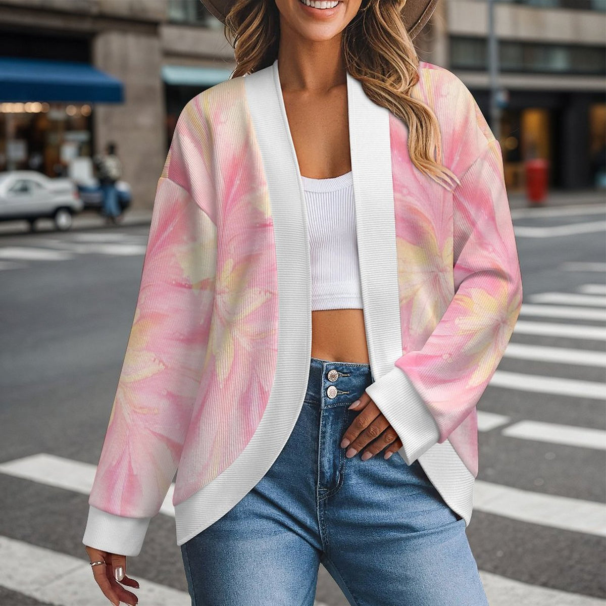 Women's Drop Shoulder Cardigan