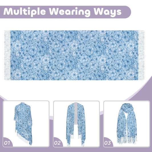 Cashmere-like Tassel Scarf