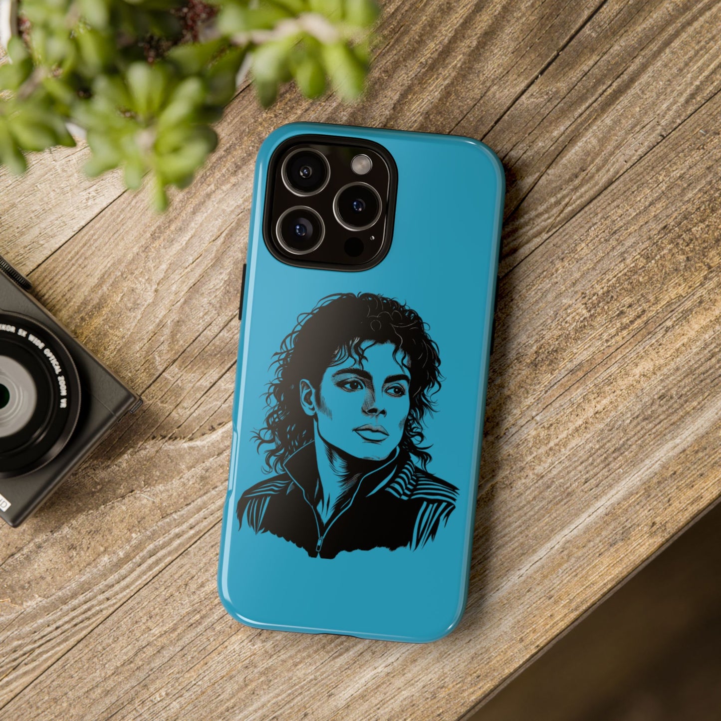 Michael Jackson Phone Case - Tough Cases, Pop Music Gifts, Retro Art, Unique Phone Accessories, Vintage Design
