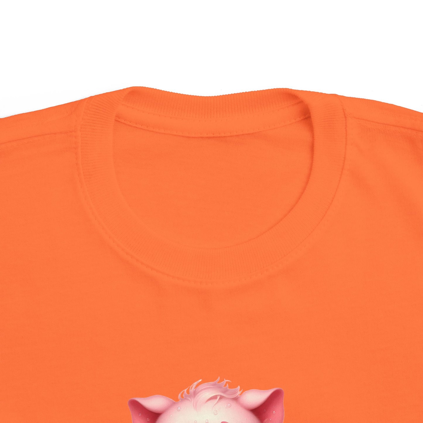 Cute Pig Toddler Tee, Adorable Animal Shirt for Kids, Perfect Baby Gift, Birthday Outfit, Playful Graphic Tee, Toddler Clothing
