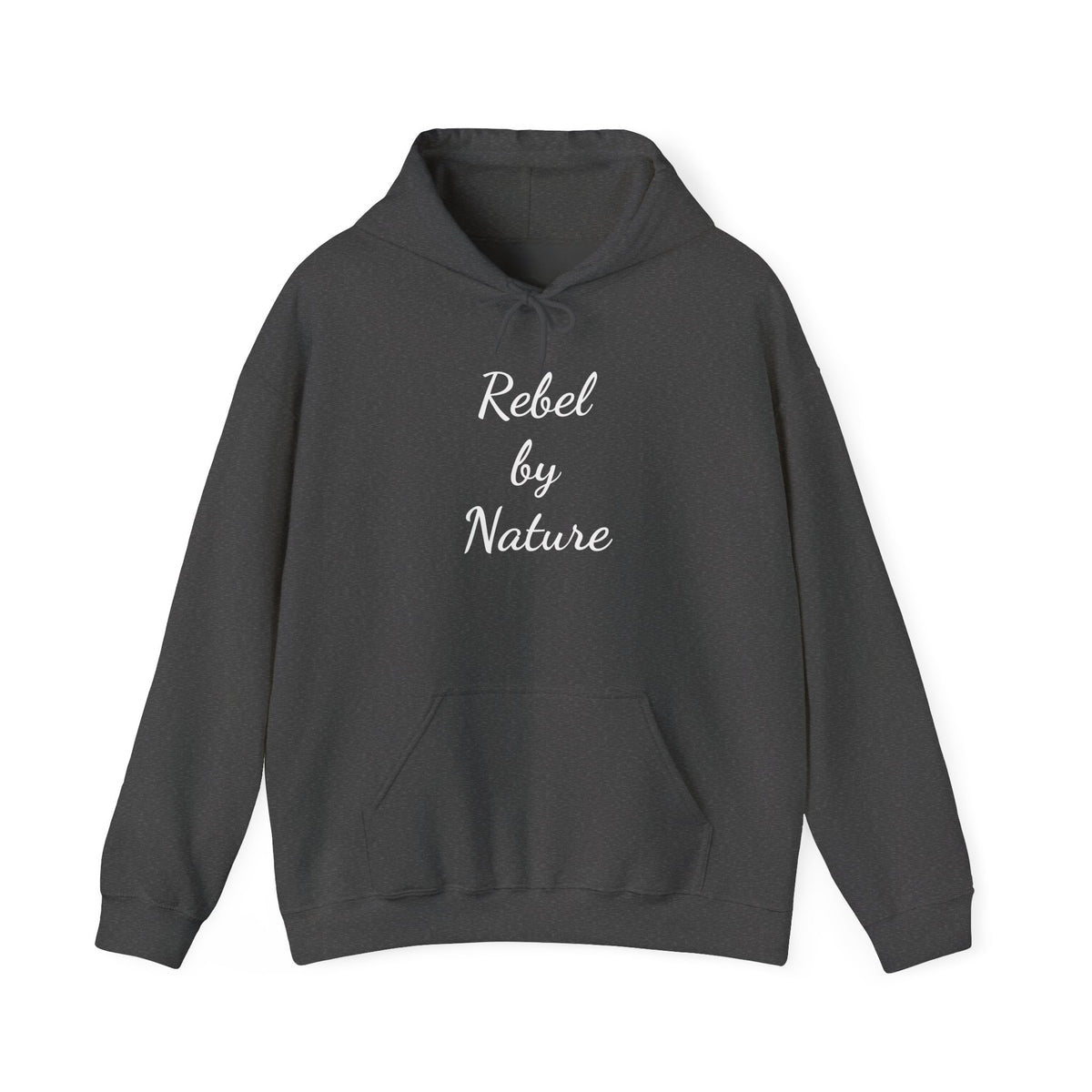 Rebel by Nature Hoodie - Unisex Heavy Blend Sweatshirt for Adventure Lovers