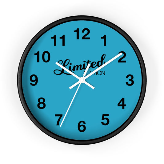 Limited Edition Wall Clock - Modern Home Decor, Timeless Gift, Unique Home Accent, Stylish Wall Art, Perfect for Any Occasion