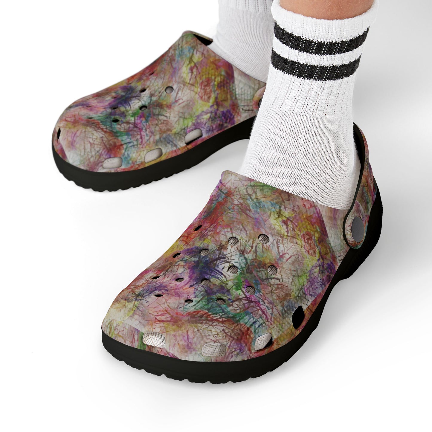 Brightly Colored Kid's EVA Foam Clogs, Fun Slip-On Shoes, Perfect for Play, Summer Outings, Gift for Kids, Comfortable Footwear