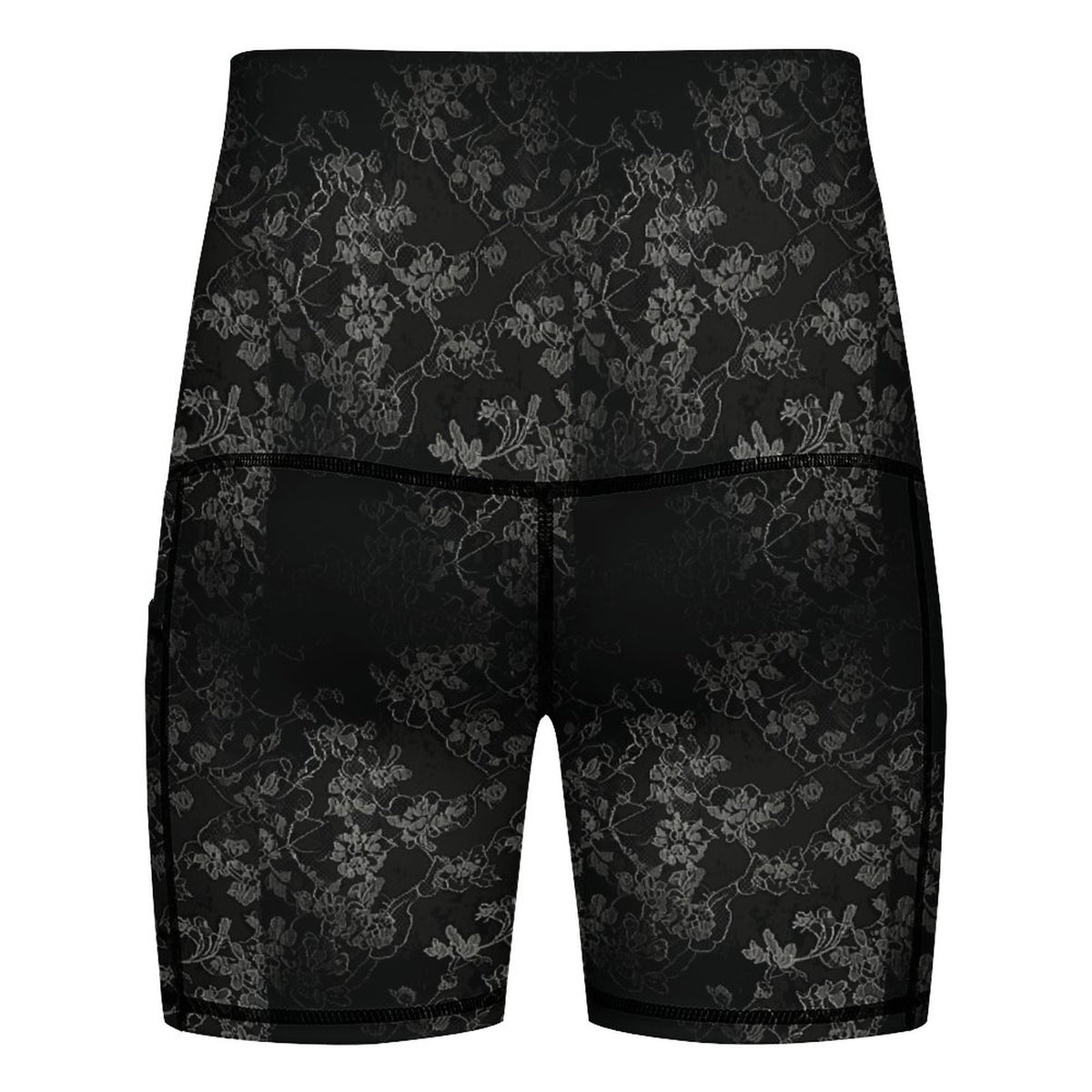 Pregnancy Yoga Shorts Black
