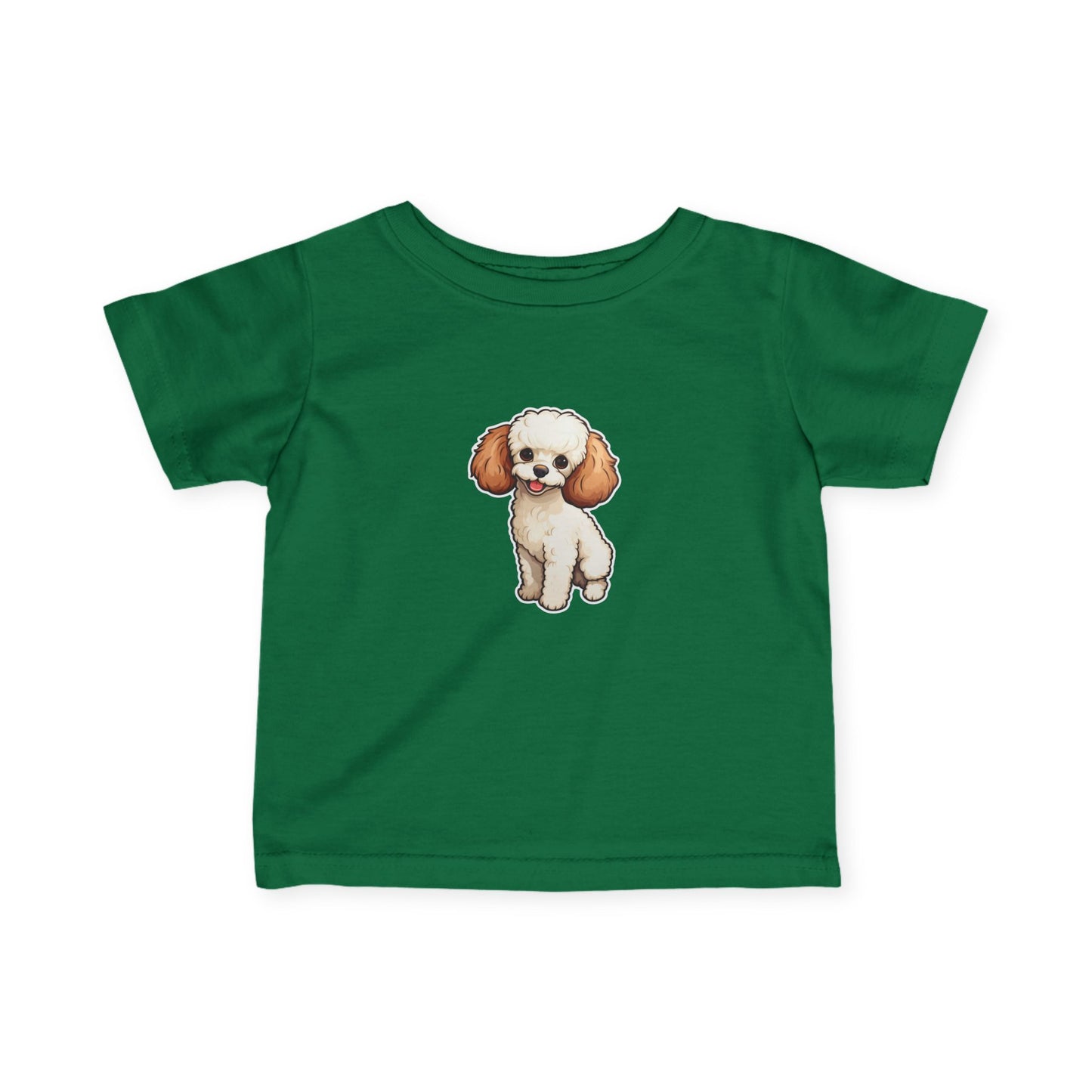 Cute Puppy Infant Tee, Baby T-Shirt, Newborn Gift, Toddler Tee, Dog Lover Baby Clothes
