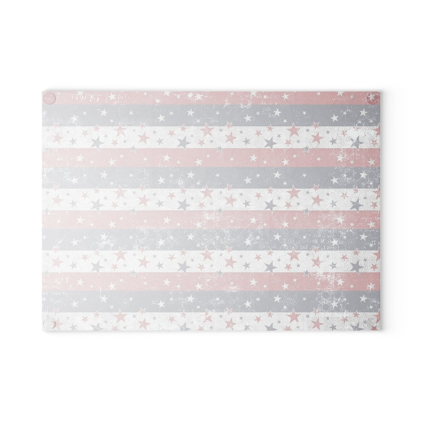 Patriotic Glass Cutting Board, USA Flag Kitchen Decor, Cooking Gift for Her, Independence Day, Memorial Day, Home Chef Essentials