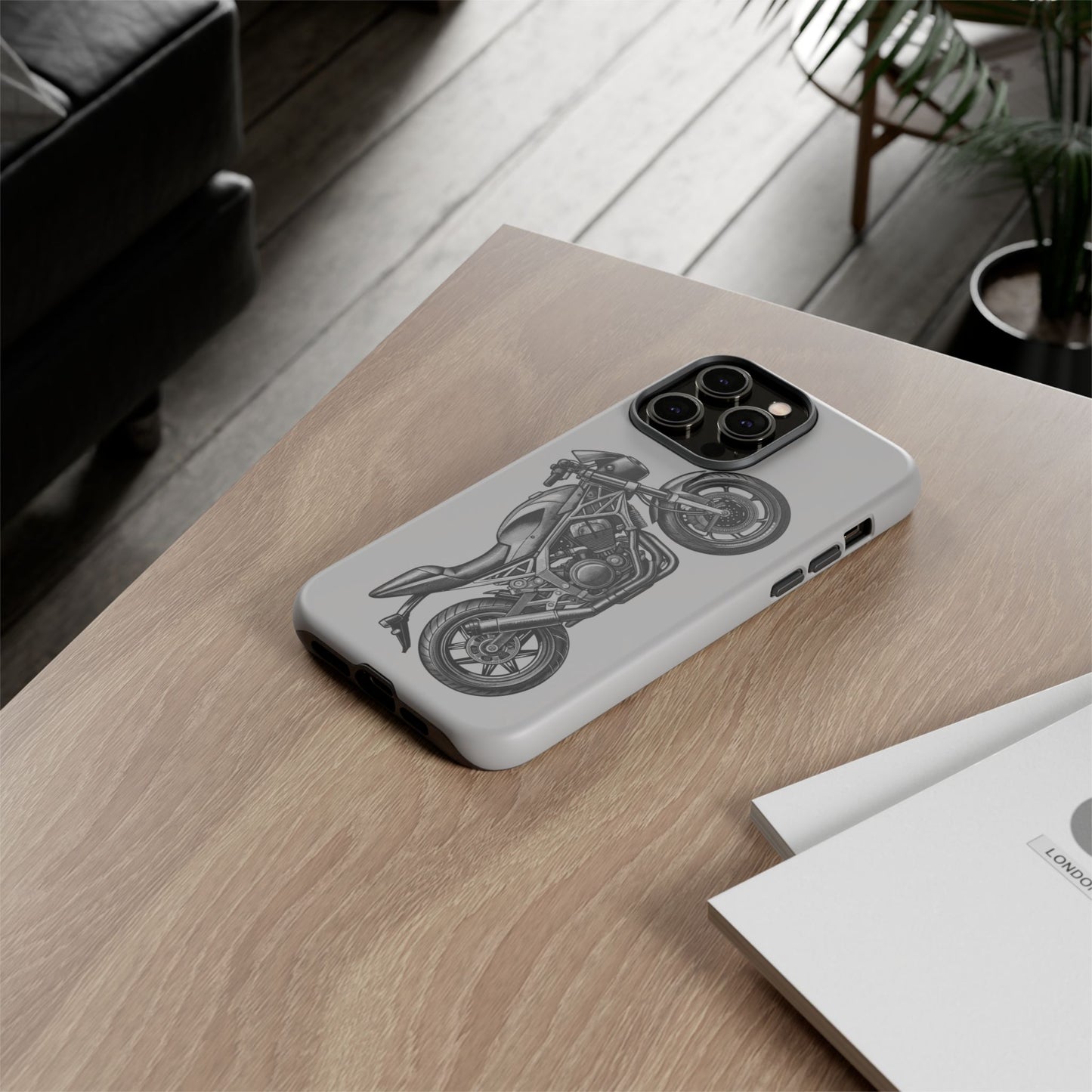 Motorcycle Phone Case - Tough Cases - Biker Gift, Motorcycle Lover, Custom Phone Cover, Unique Biker Accessory