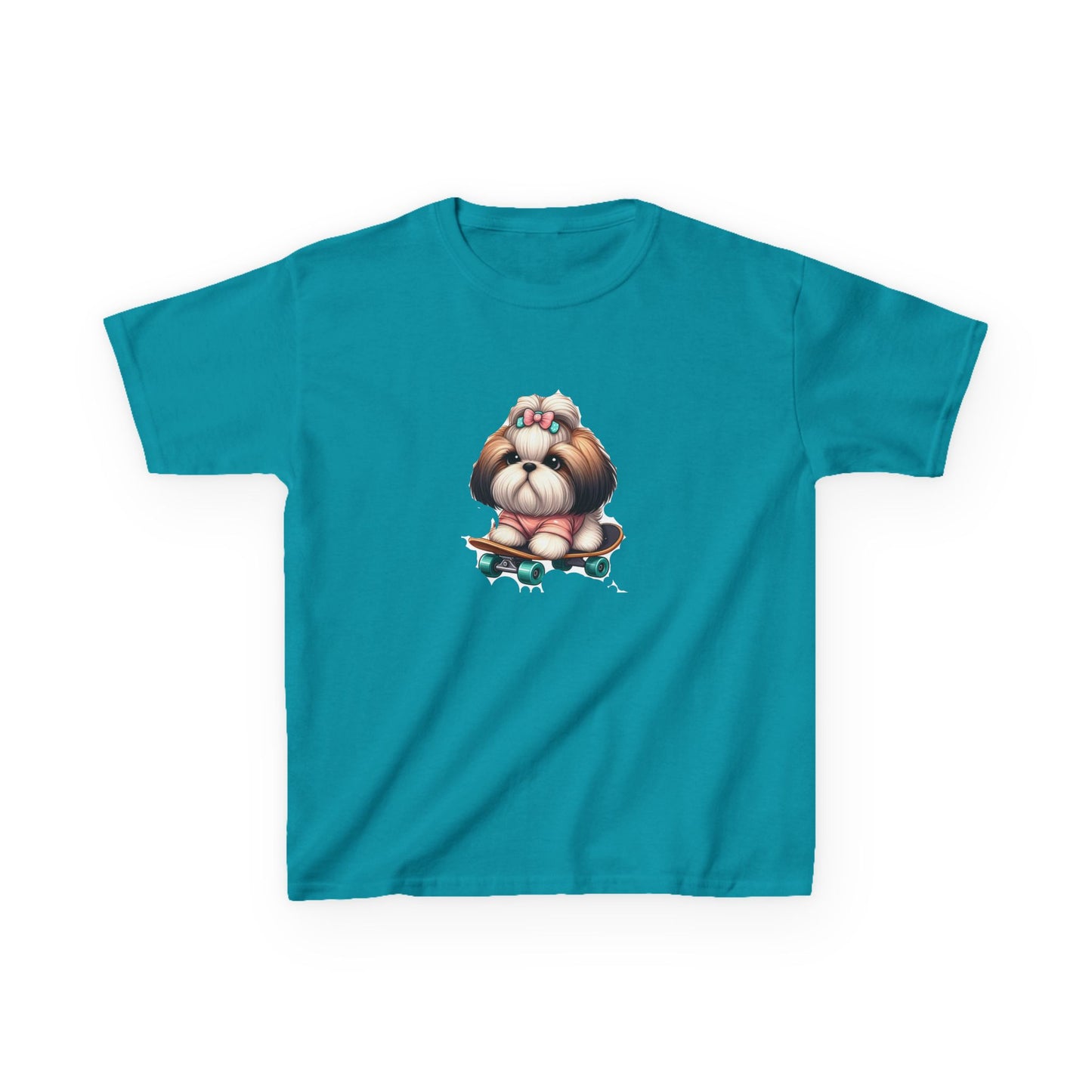Kids Heavy CottonTee - skateboard