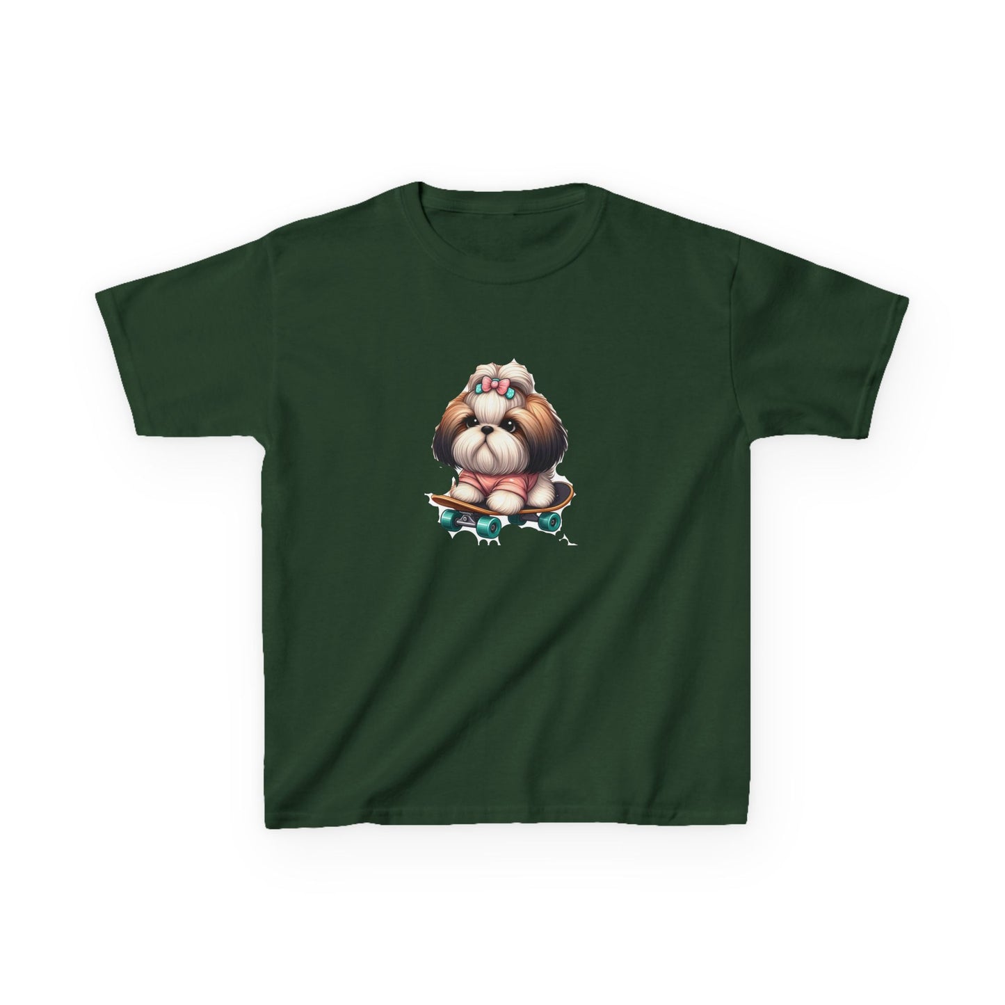 Kids Heavy CottonTee - skateboard