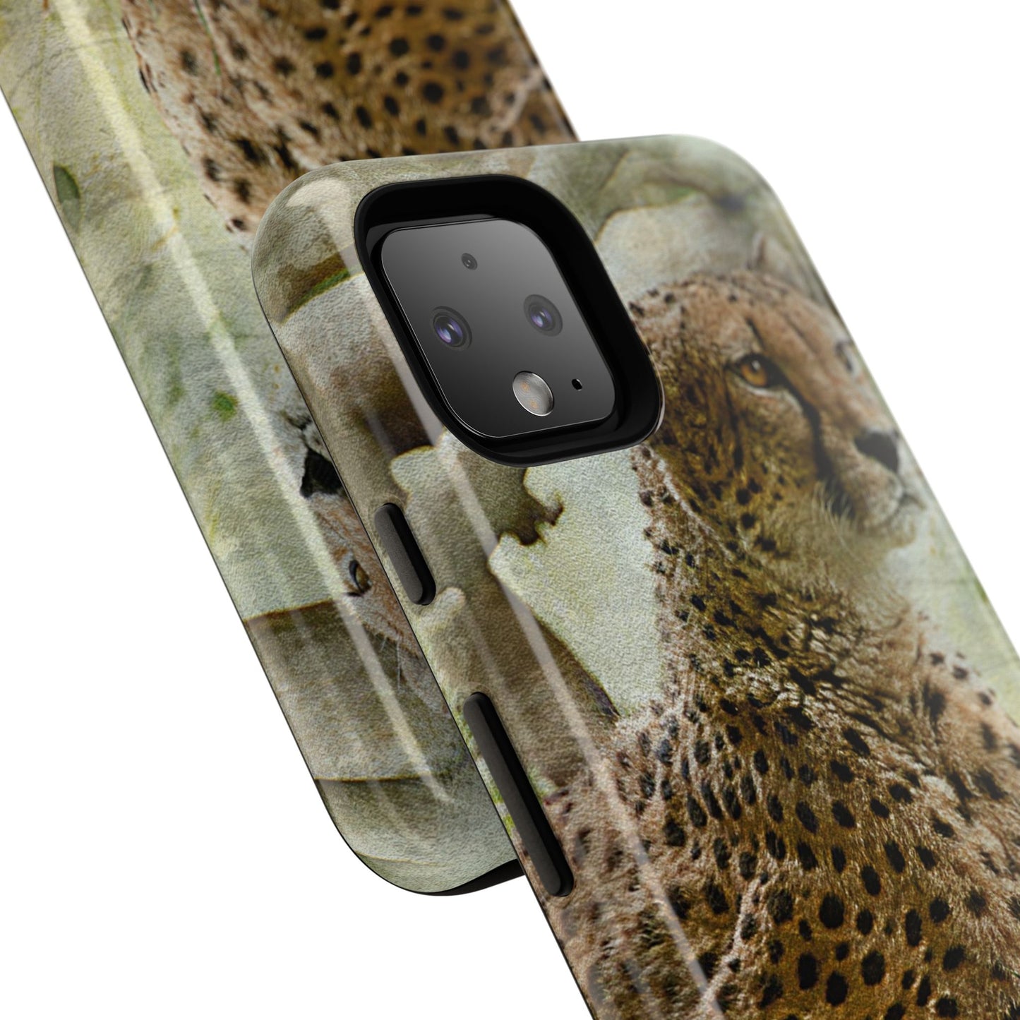 Cheetah Phone Case, Tough Cases, Animal Lover Gift, Wildlife Protection, Eco-Friendly Mobile Cover, Unique Phone Accessory