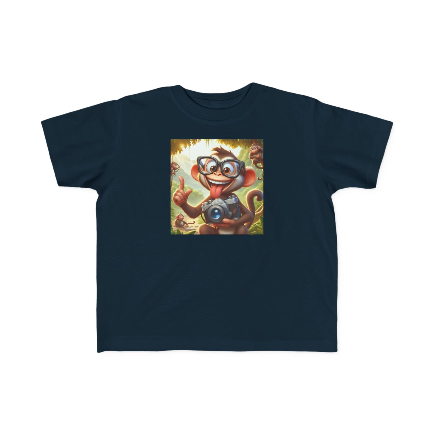 Toddler's Fine Jersey Tee - Monkey