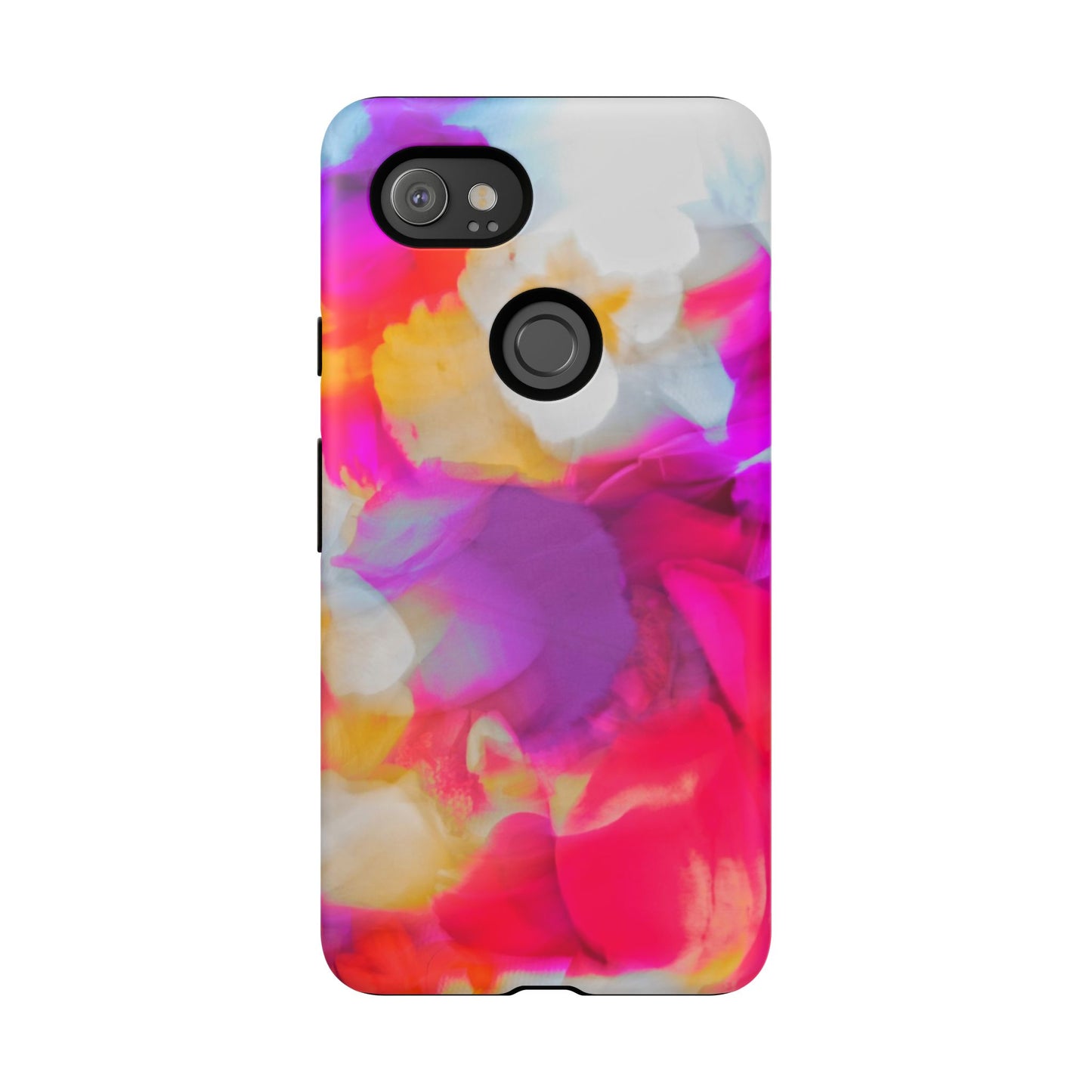 Floral Phone Case: Stylish Art for Your Device, Tough Cases, Gift for Her, Flower Print, Trendy Accessories, Phone Protection