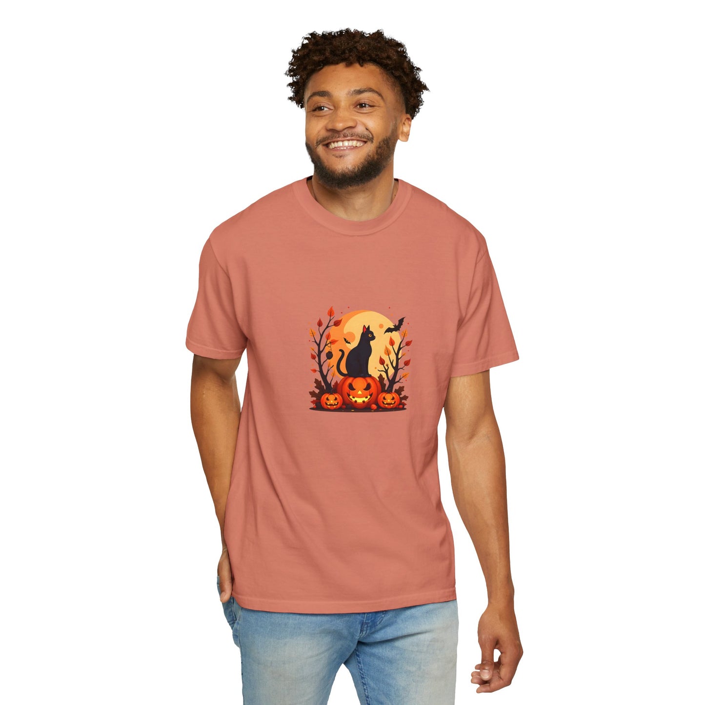 Unisex Garment-Dyed T-shirt - Halloween