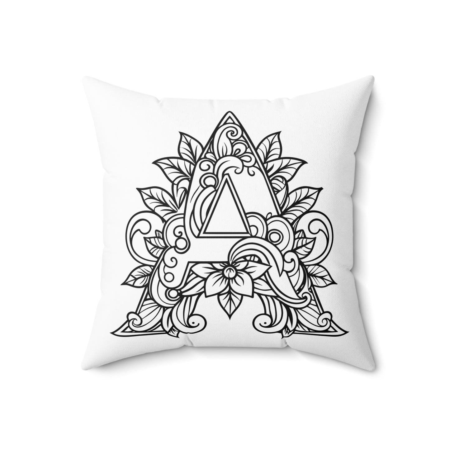 Spun Polyester Square Pillow