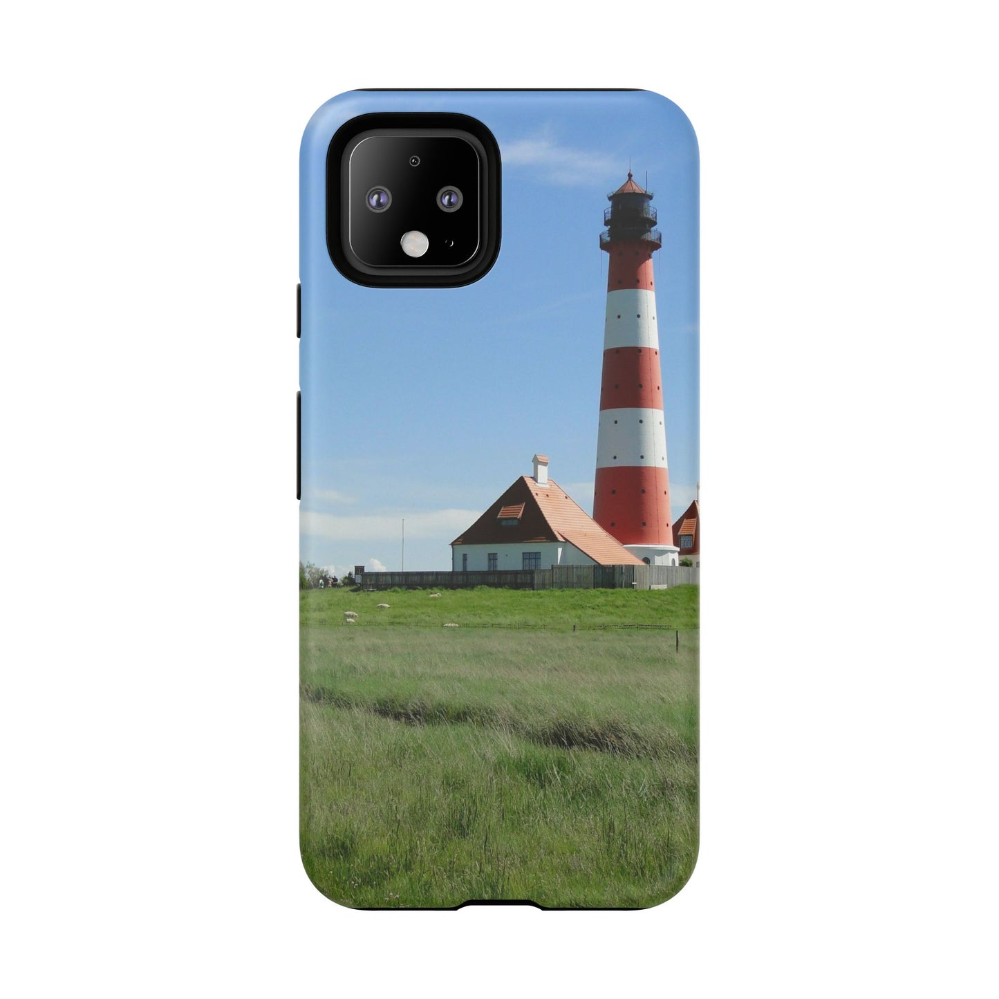 Lighthouse Phone Case - Coastal Vibes, Nautical Gift, Ocean Lover Accessory, Beach Aesthetic, Customizable Design