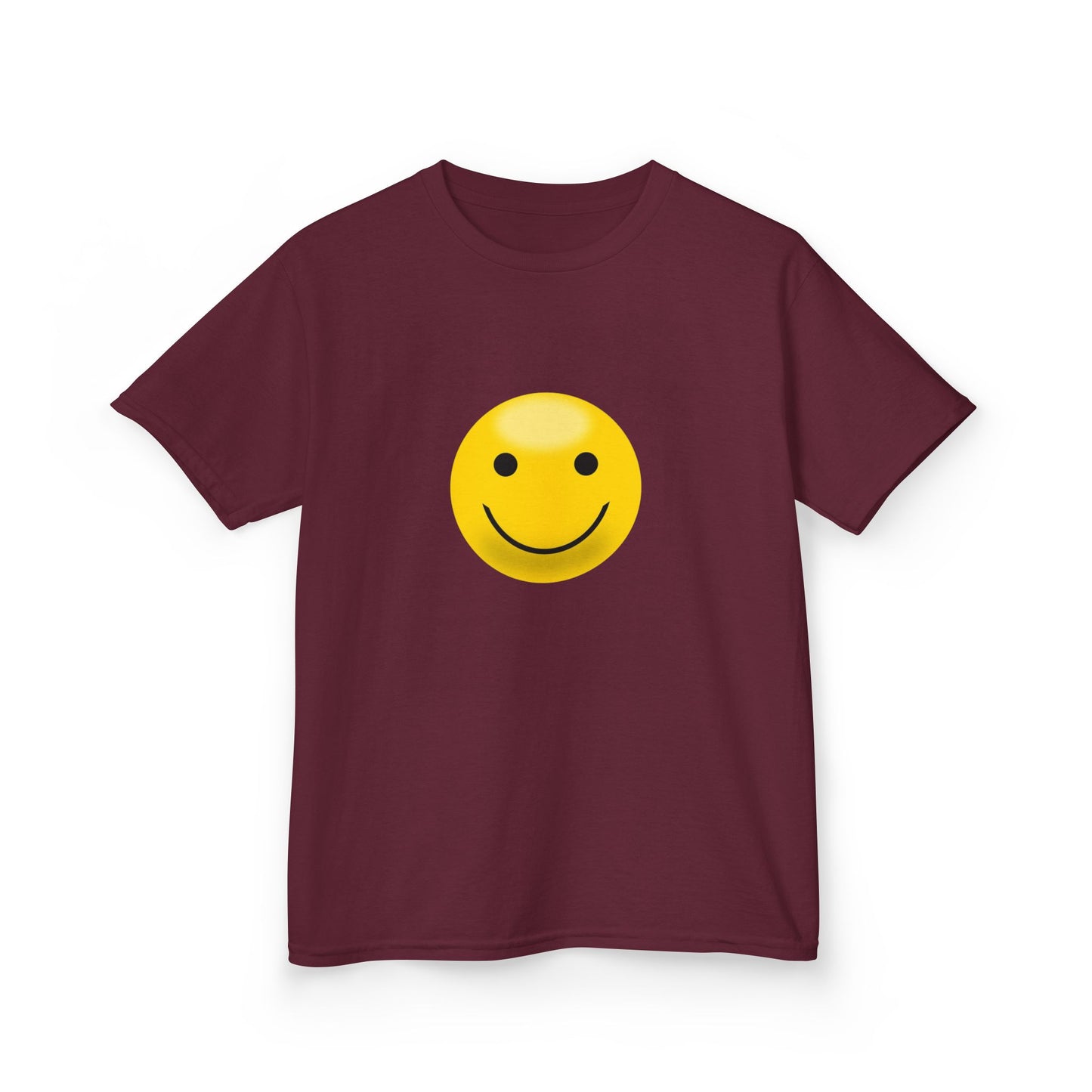 Smiley Face Kids Tee, Funny Kids Shirt, Cute Summer Tee, Gift for Kids, Playful Children