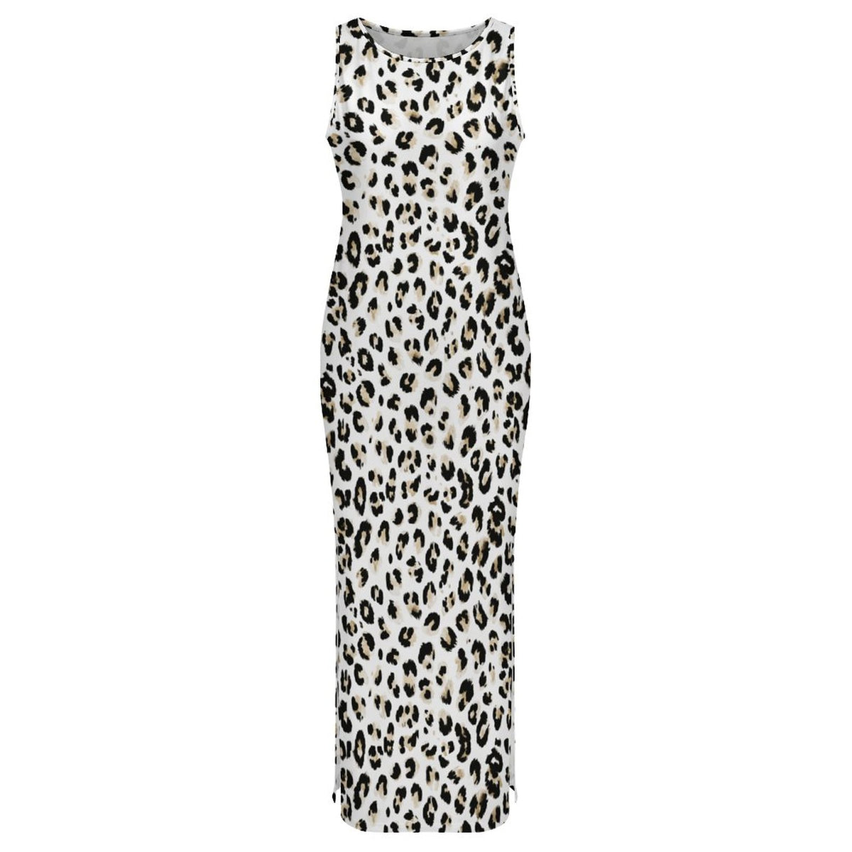 Slit Fitted Camisole Cheongsam