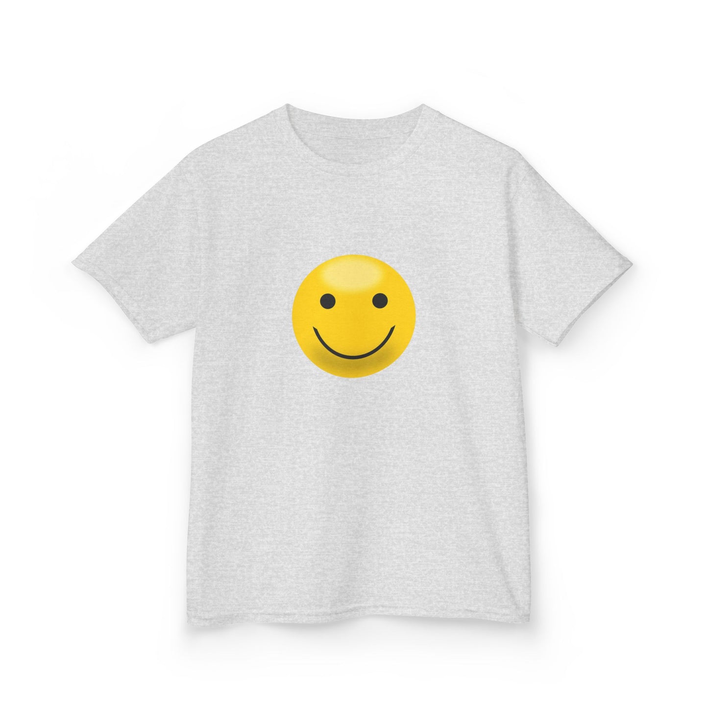 Smiley Face Kids Tee, Funny Kids Shirt, Cute Summer Tee, Gift for Kids, Playful Children
