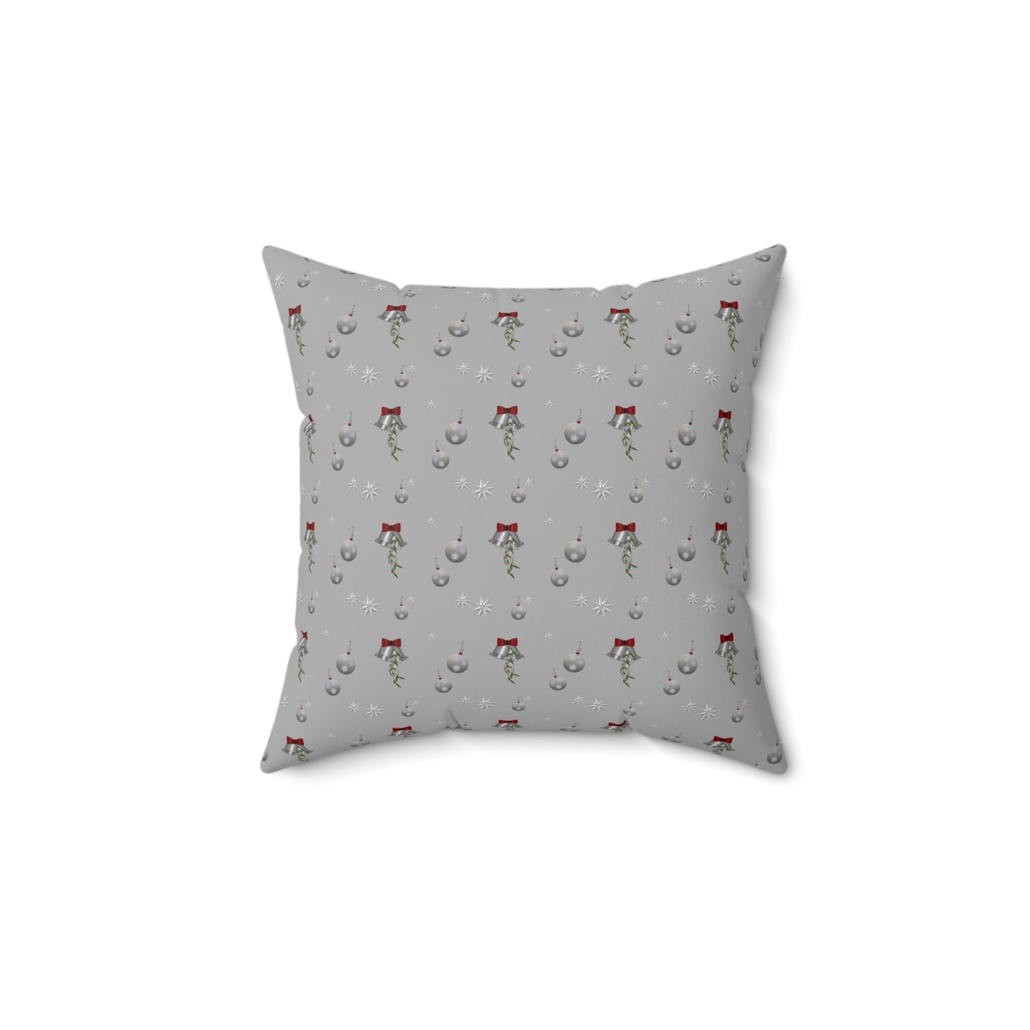 Spun Polyester Square Pillow-Christmas