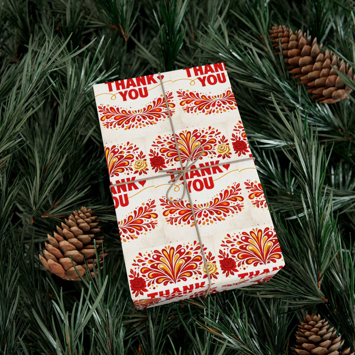Gift Wrap Papers - "Thank You"