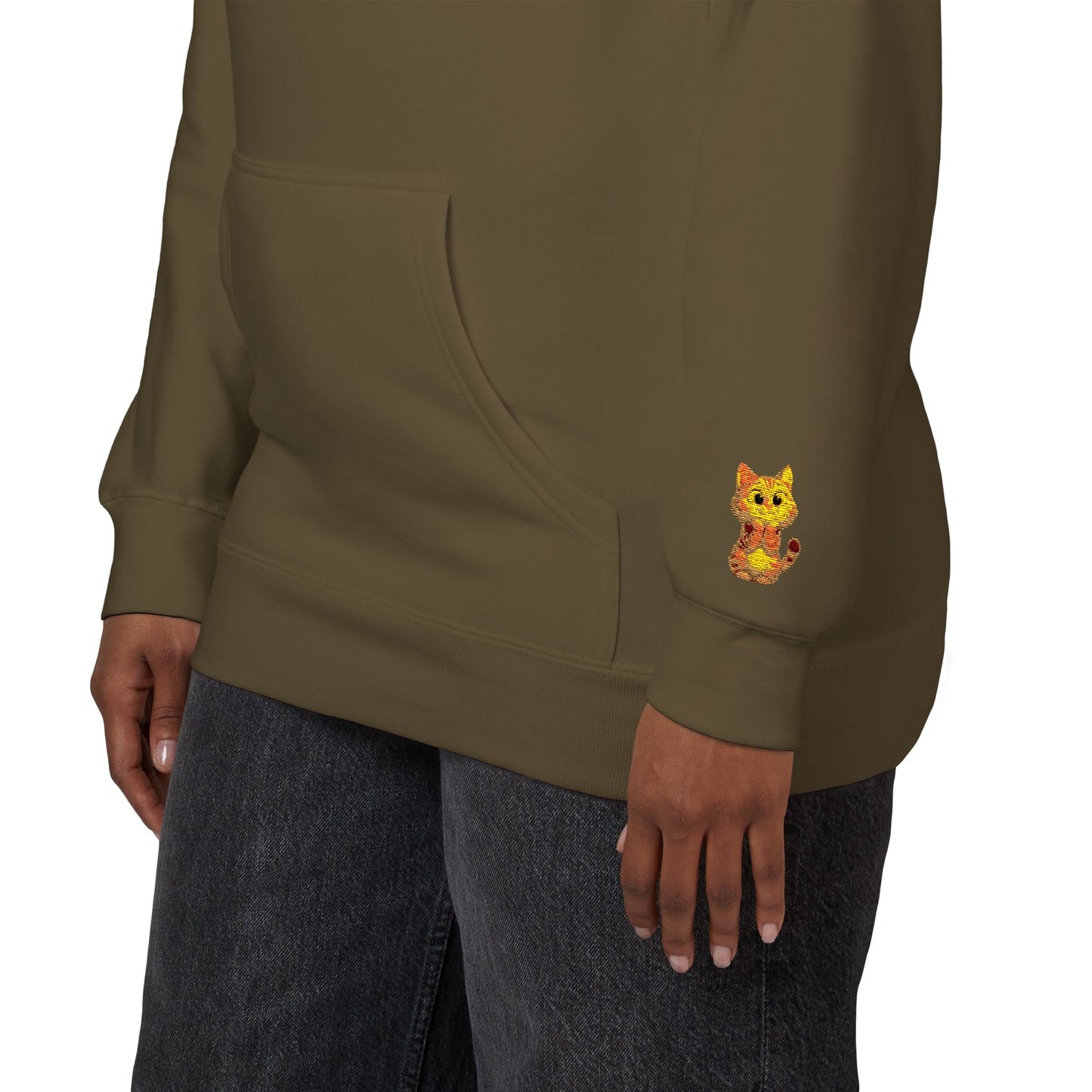 Cozy Fleece Hoodie with Cute Animal Design, Unisex Sweatshirt for Casual Outings, Gifts for Animal Lovers, Perfect for Fall and Winter