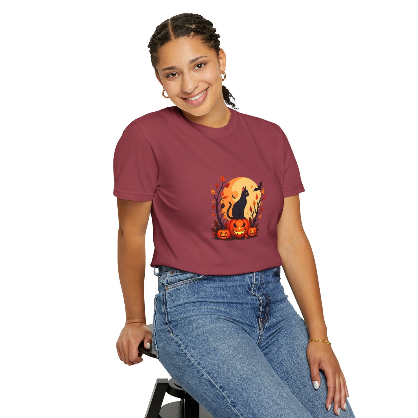 Unisex Garment-Dyed T-shirt - Halloween