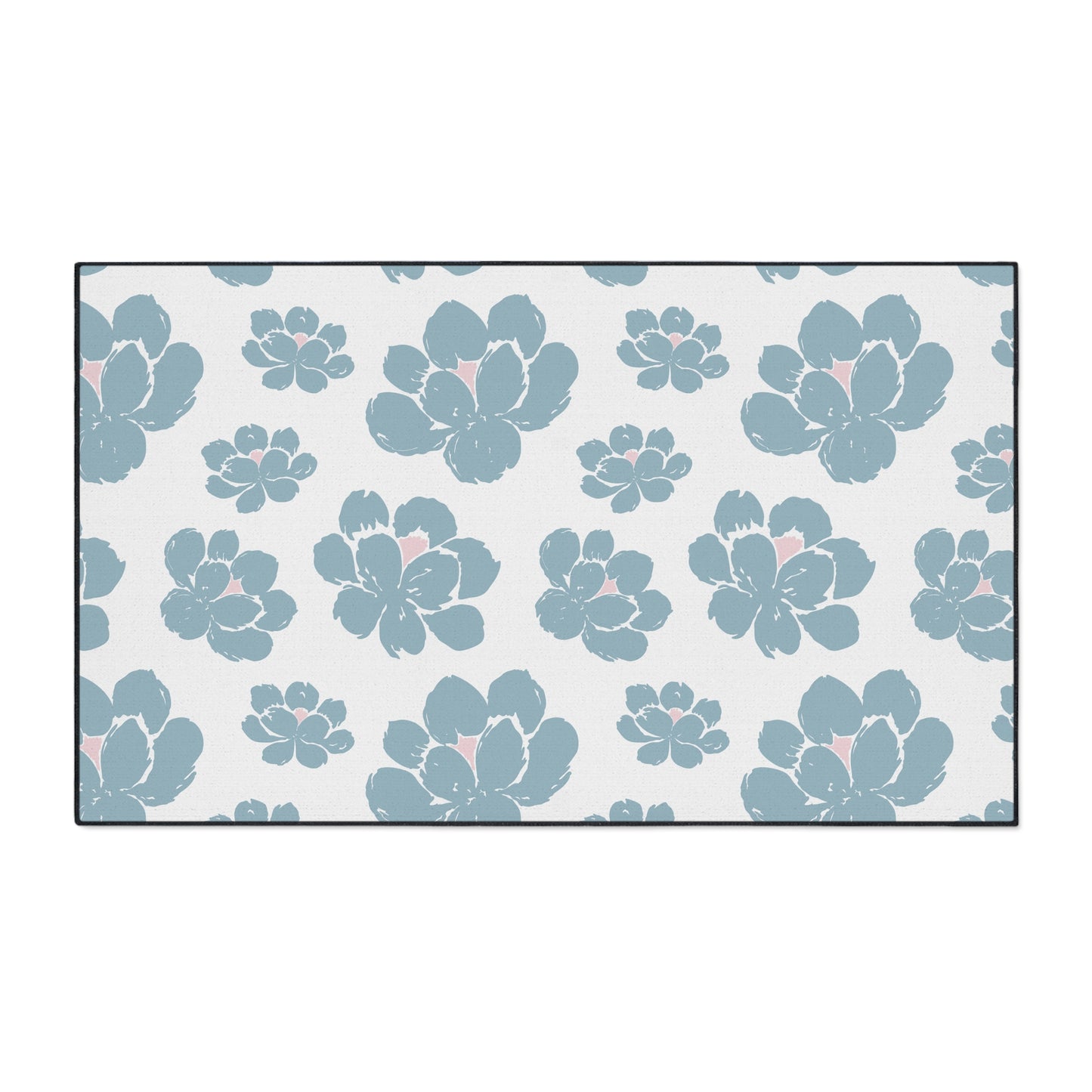 Floral Heavy Duty Floor Mat - Durable Entrance Rug, Non-Slip, Home Decor, Kitchen Textile, Gifts for Housewarming