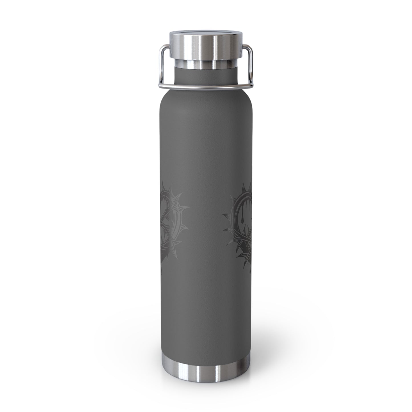 Stylish Insulated Water Bottle, Travel Flask, Gift for Him/Her, Fitness Bottle, Eco-Friendly Drinkware, 22oz Copper Design