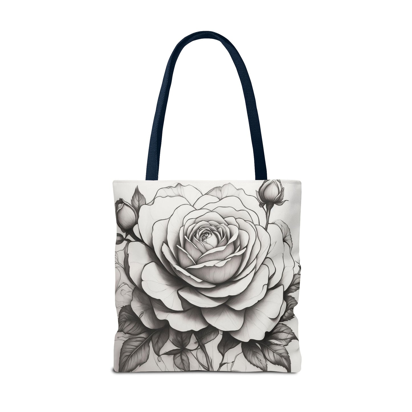 Elegant Floral Tote Bag, Garden Lover Gift, Shopping Bag, Art Print Tote, Mother's Day Gift, Eco-Friendly Canvas Bag