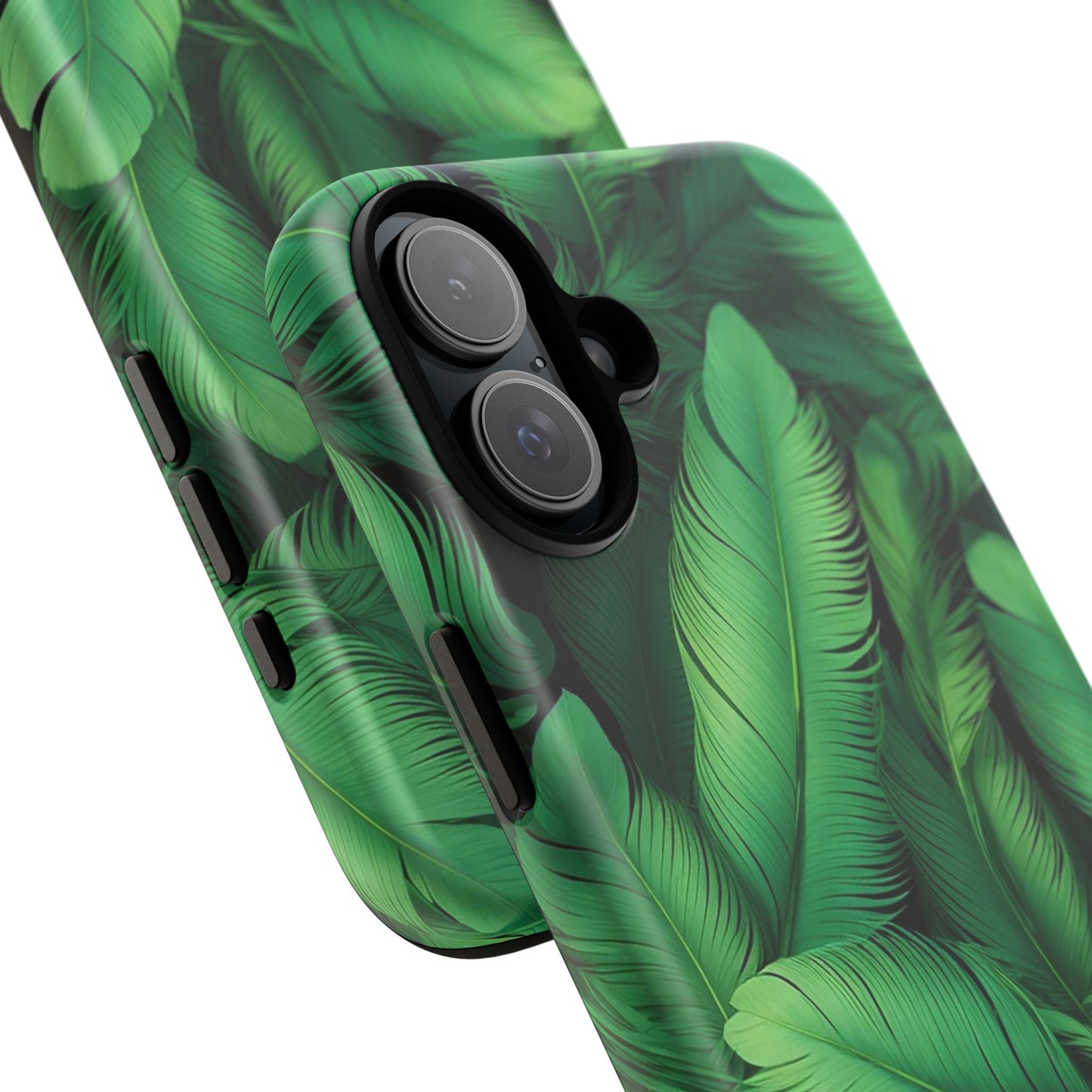 Tough Cases - Tropical Leaf Phone Case, Nature-inspired, Phone Accessory, Gift for Her, Jungle Theme, Eco-Friendly