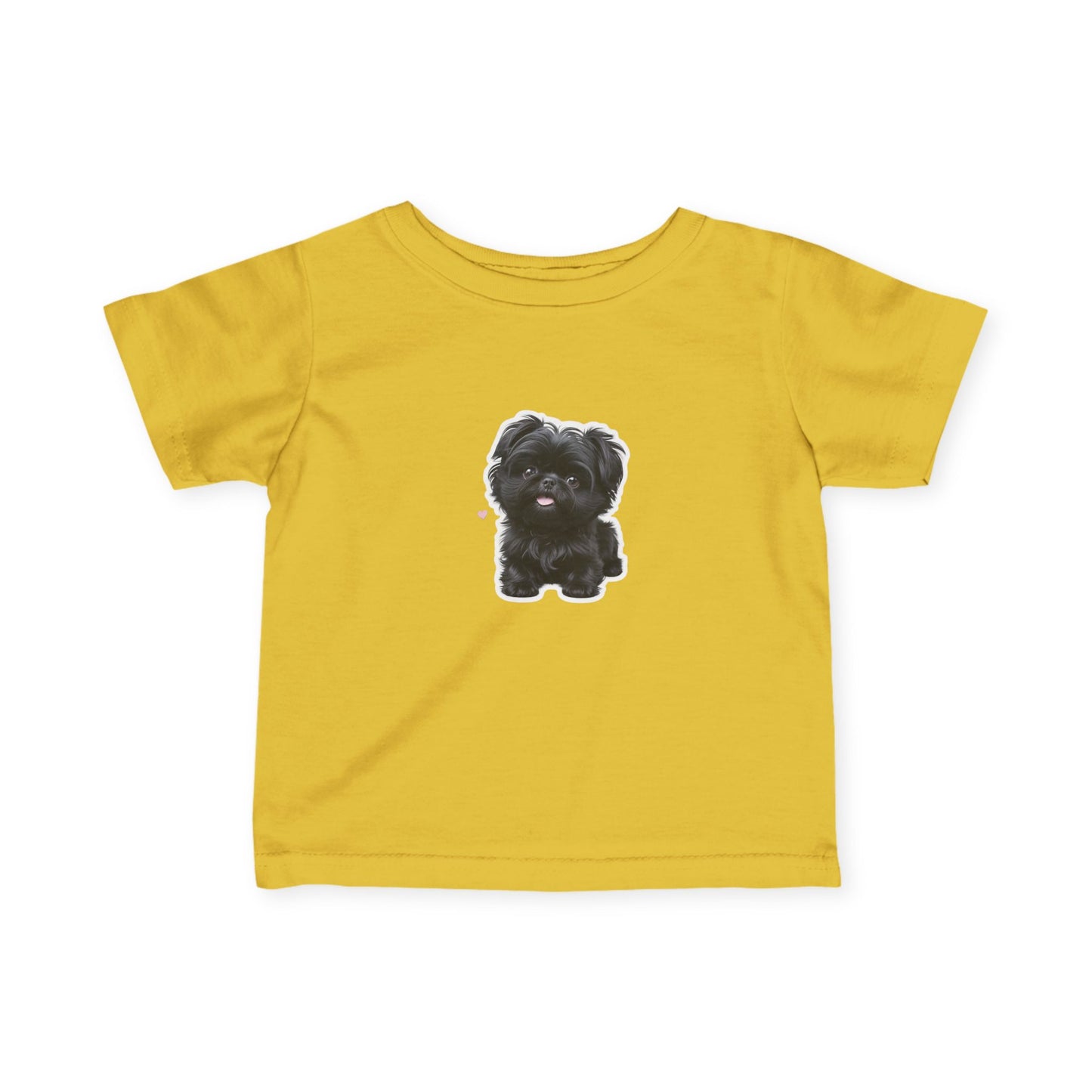 Cute Puppy Infant T-Shirt | Adorable Baby Tee for Dog Lovers | Perfect for Newborns, Birthdays, Baby Showers, Photo Ops