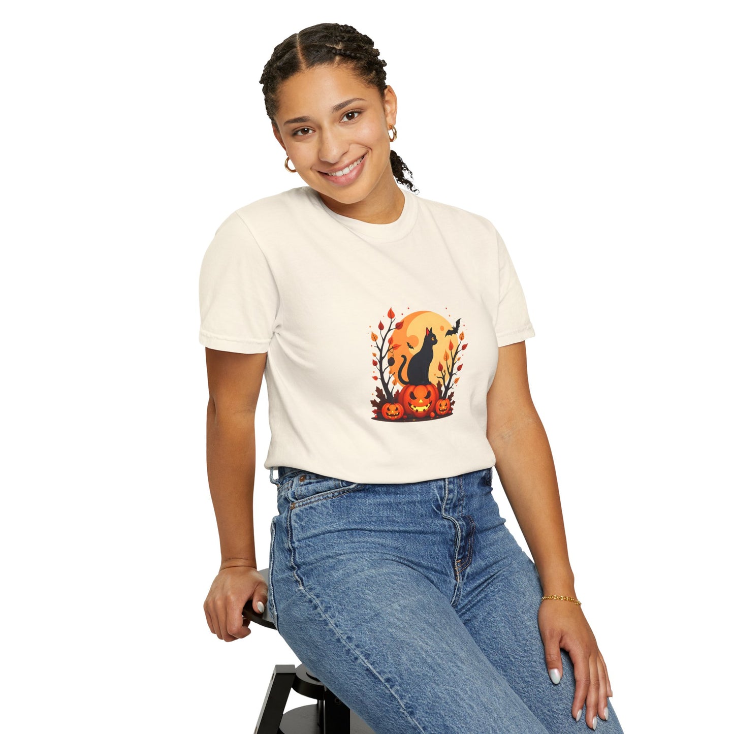 Unisex Garment-Dyed T-shirt - Halloween