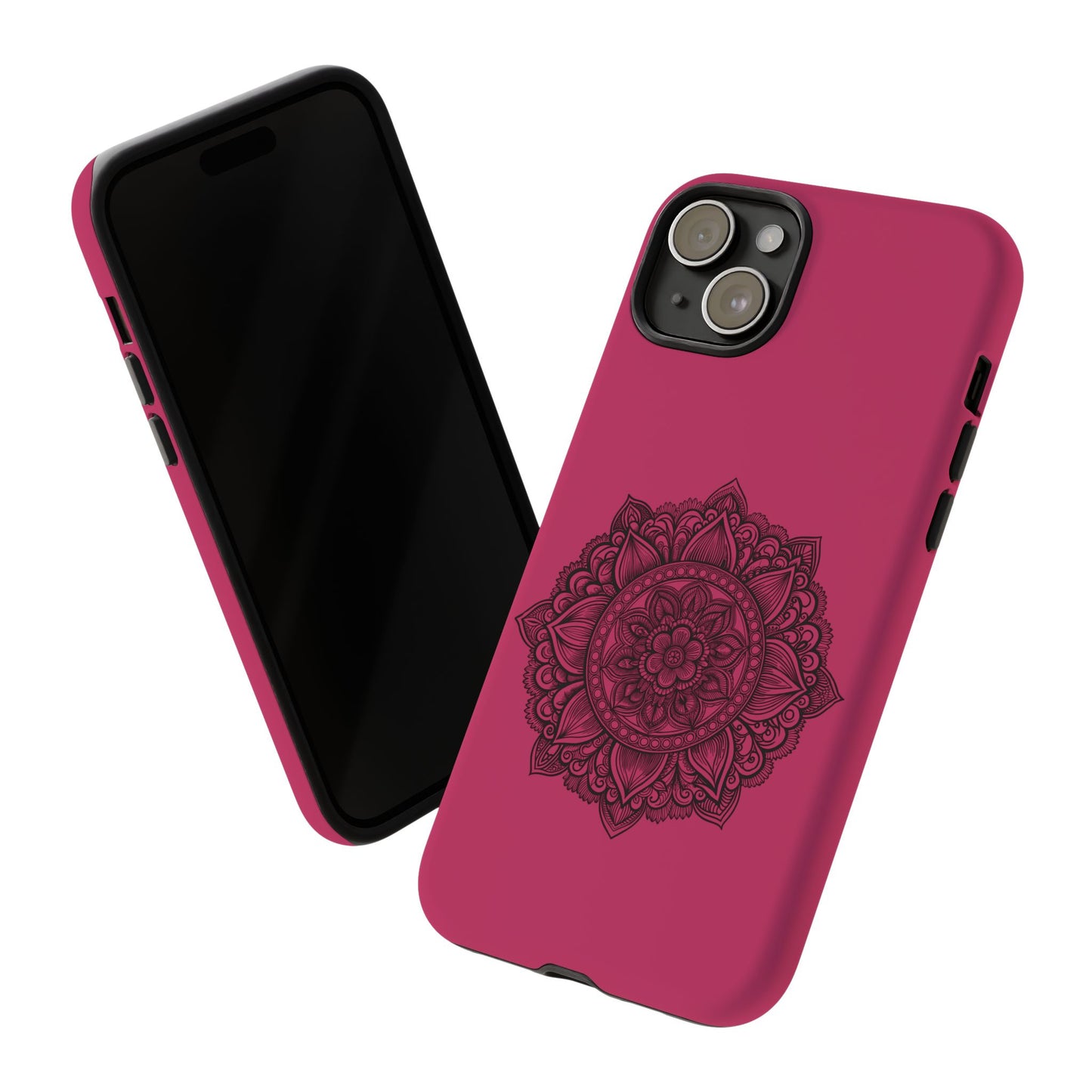 Vibrant Mandala Phone Case, Artistic Protection Cover, Gift for Her, Trendy Accessories, Birthday or Holiday Present