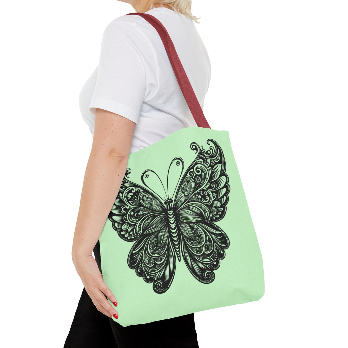 Butterfly Tote Bag | Stylish Eco-Friendly Bag, Nature Lover Gift, Shopping, Beach, Travel, Reusable, Spring Decor