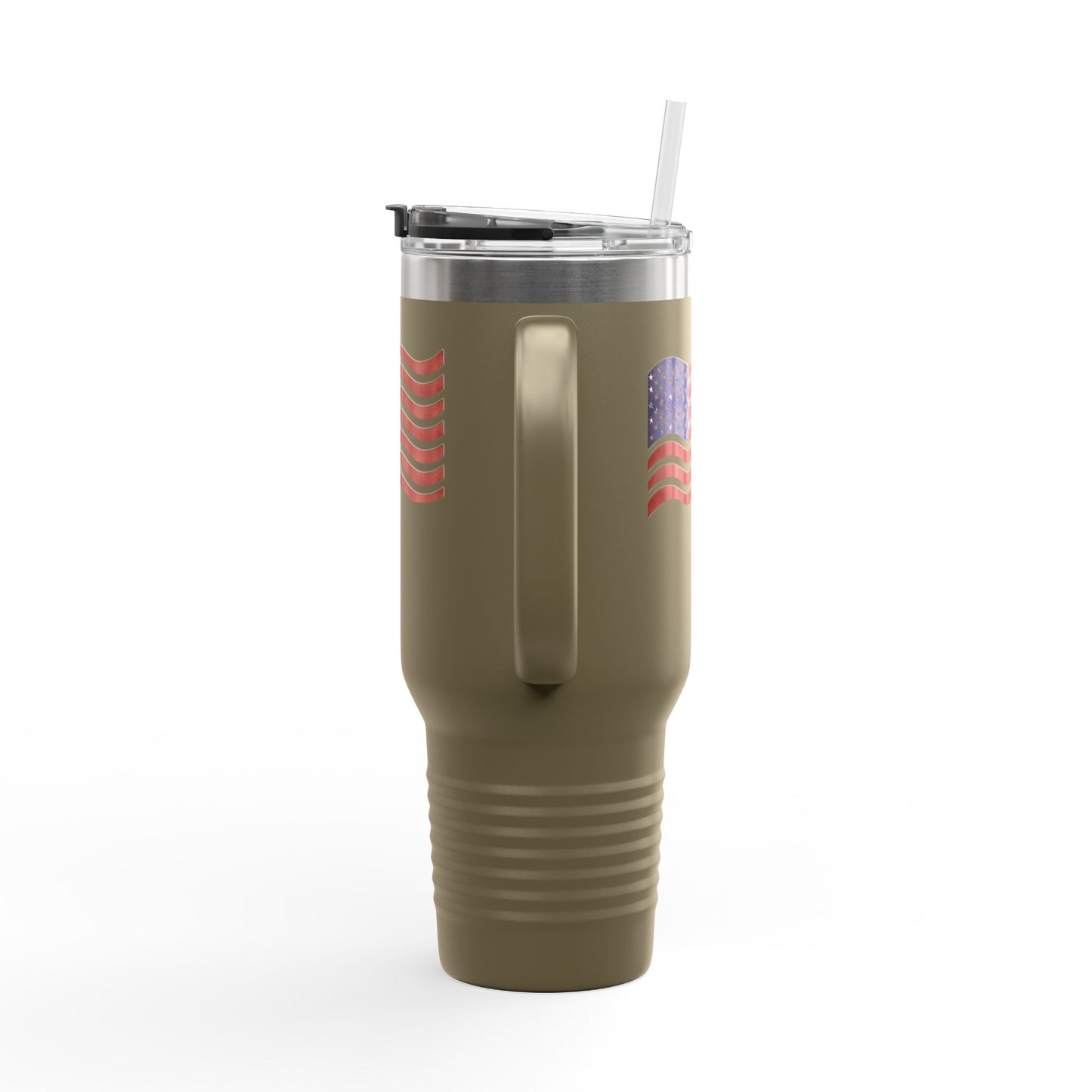 Insulated Travel Mug, 40oz - American Flag