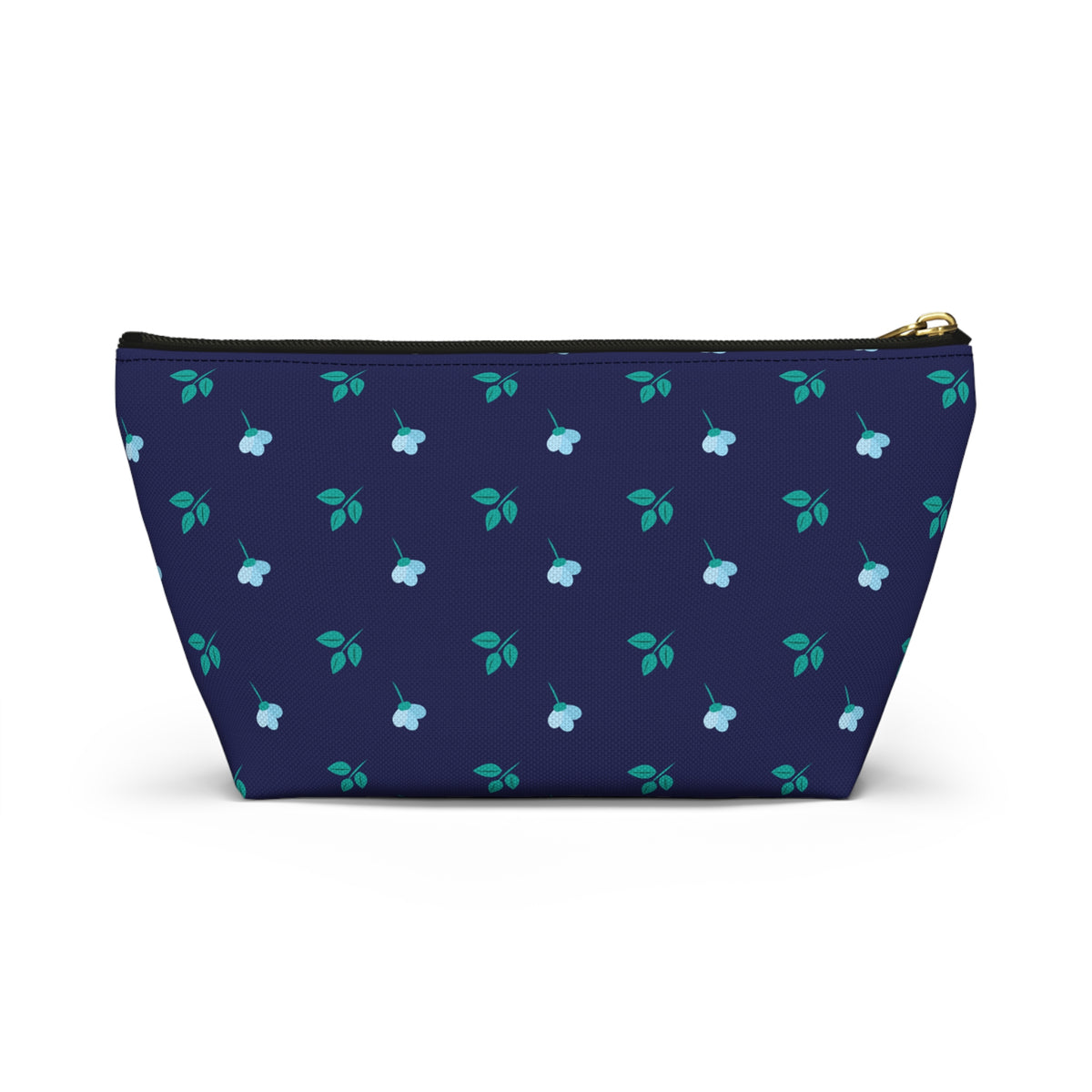 Floral Accessory Pouch, Botanical Makeup Bag, Travel Organizer, Gift for Her, Floral Design Pouch, Everyday Essentials