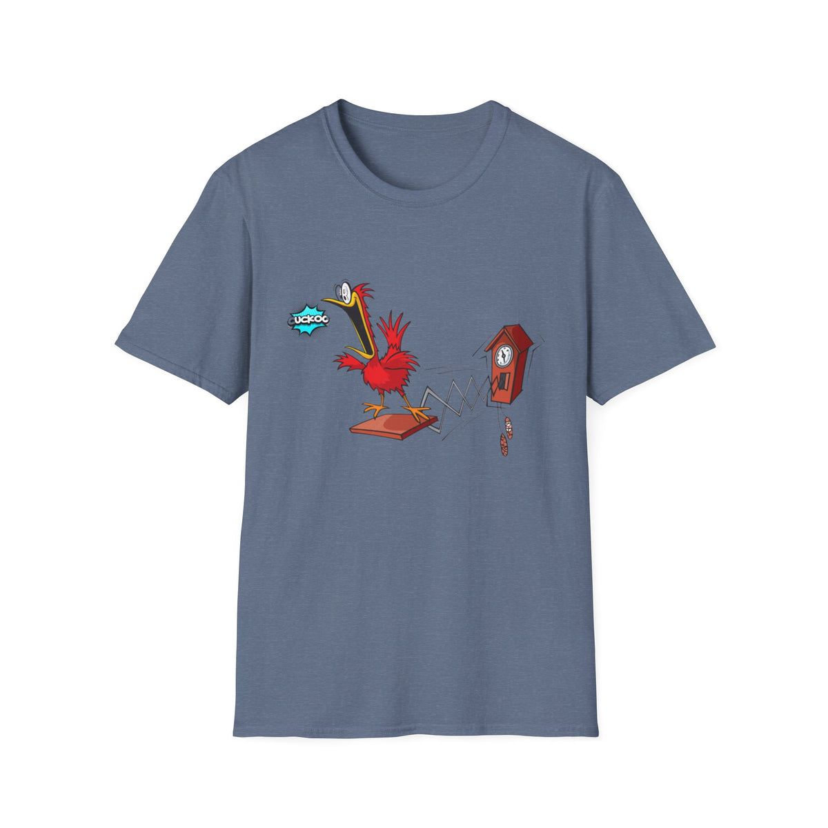 Whimsical Unisex Softstyle T-Shirt, Fun Graphic Tee