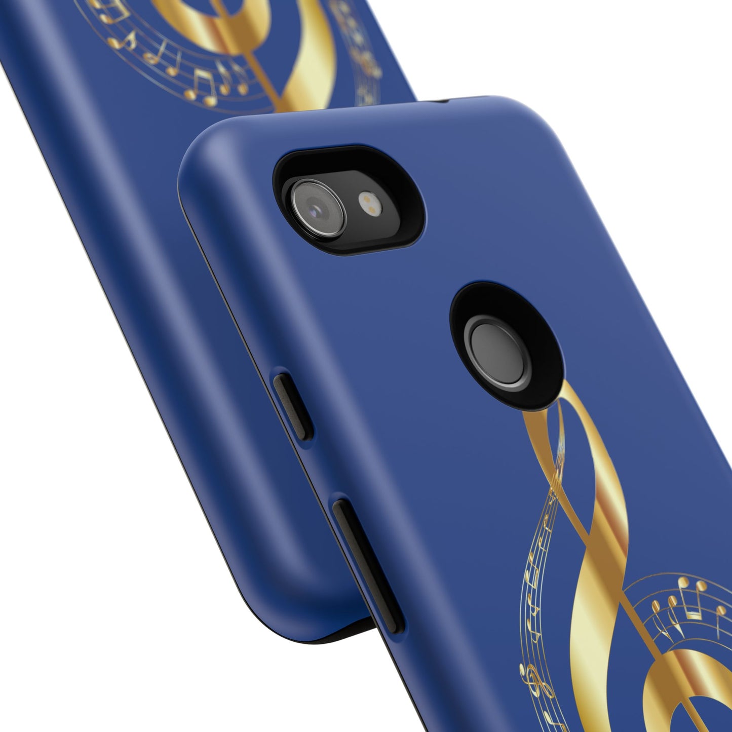 Tough Cases Blue and Gold Musical Note