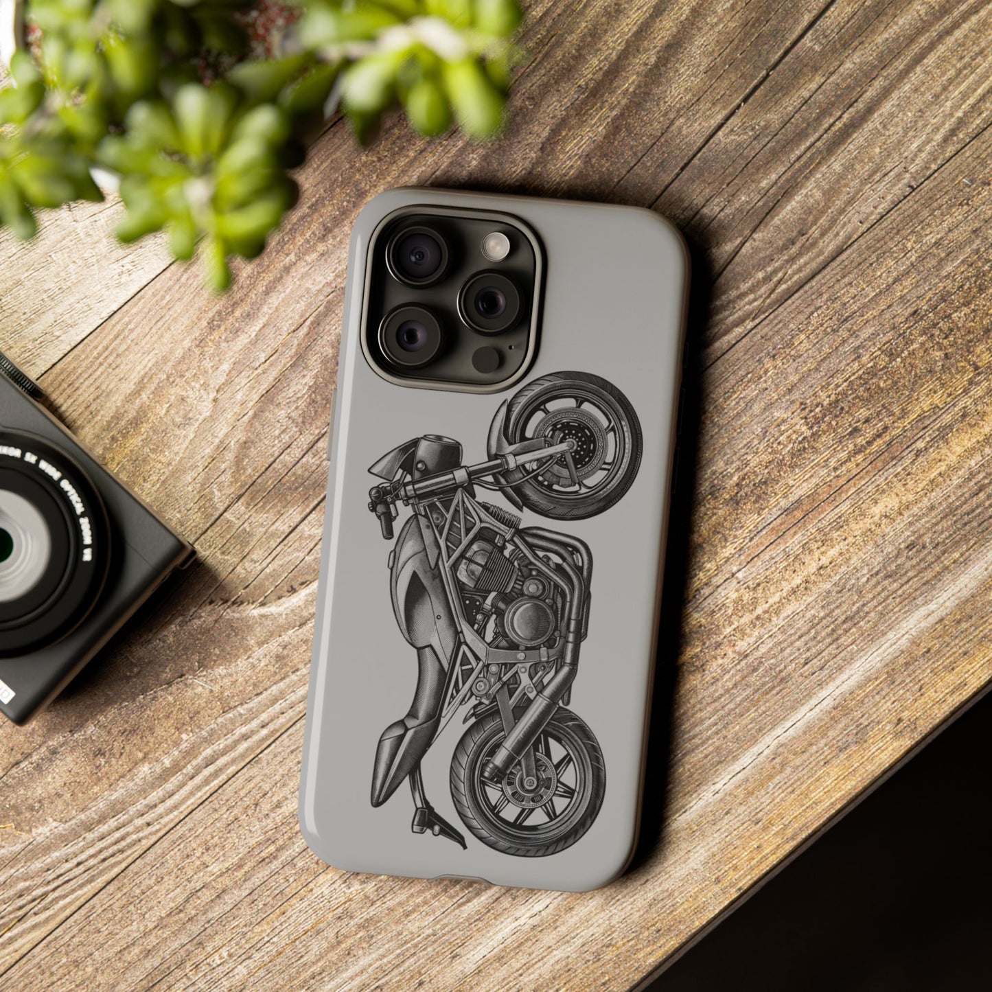 Motorcycle Phone Case - Tough Cases - Biker Gift, Motorcycle Lover, Custom Phone Cover, Unique Biker Accessory