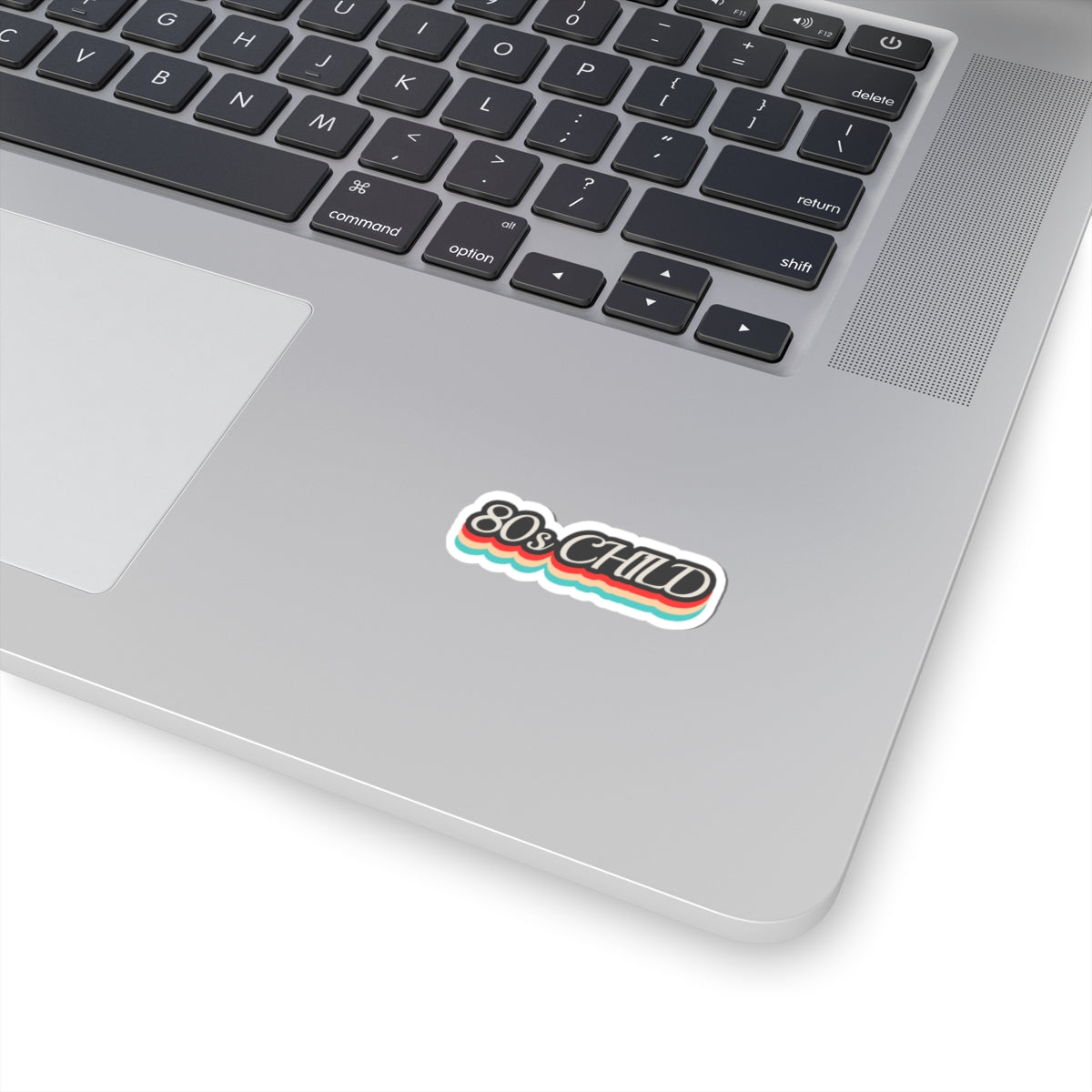 Retro 80s Child Kiss-Cut Stickers | Perfect for Laptops, Water Bottles, Notebooks, Gifts, and More
