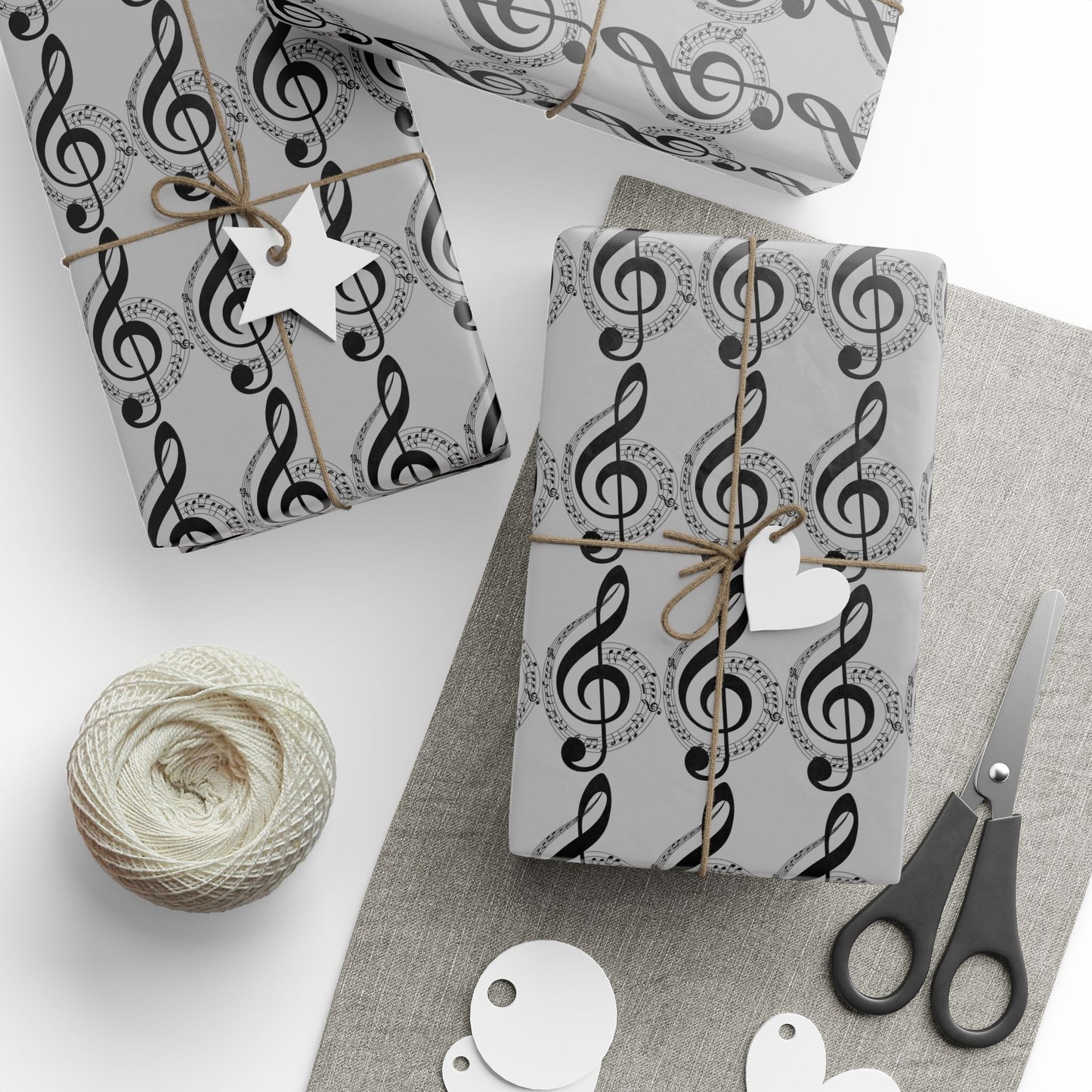 Musical Themed Wrapping Paper Perfect for Gift Wrap, Music Lovers