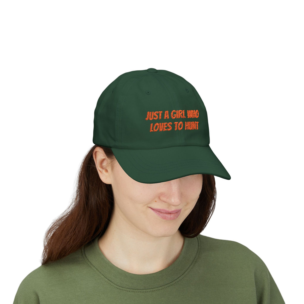 Just a Girl Who Loves to Hunt Cap