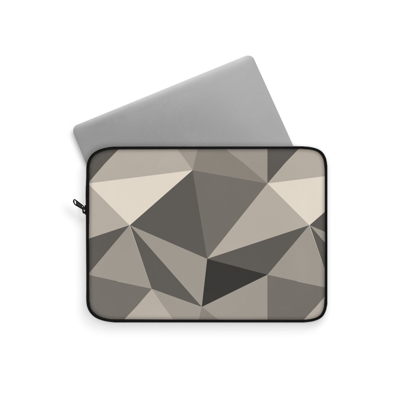 Stylish Geometric Laptop Sleeve, Modern Tech Case, Unique Gift for Students, Office, Travel, Minimalist Design
