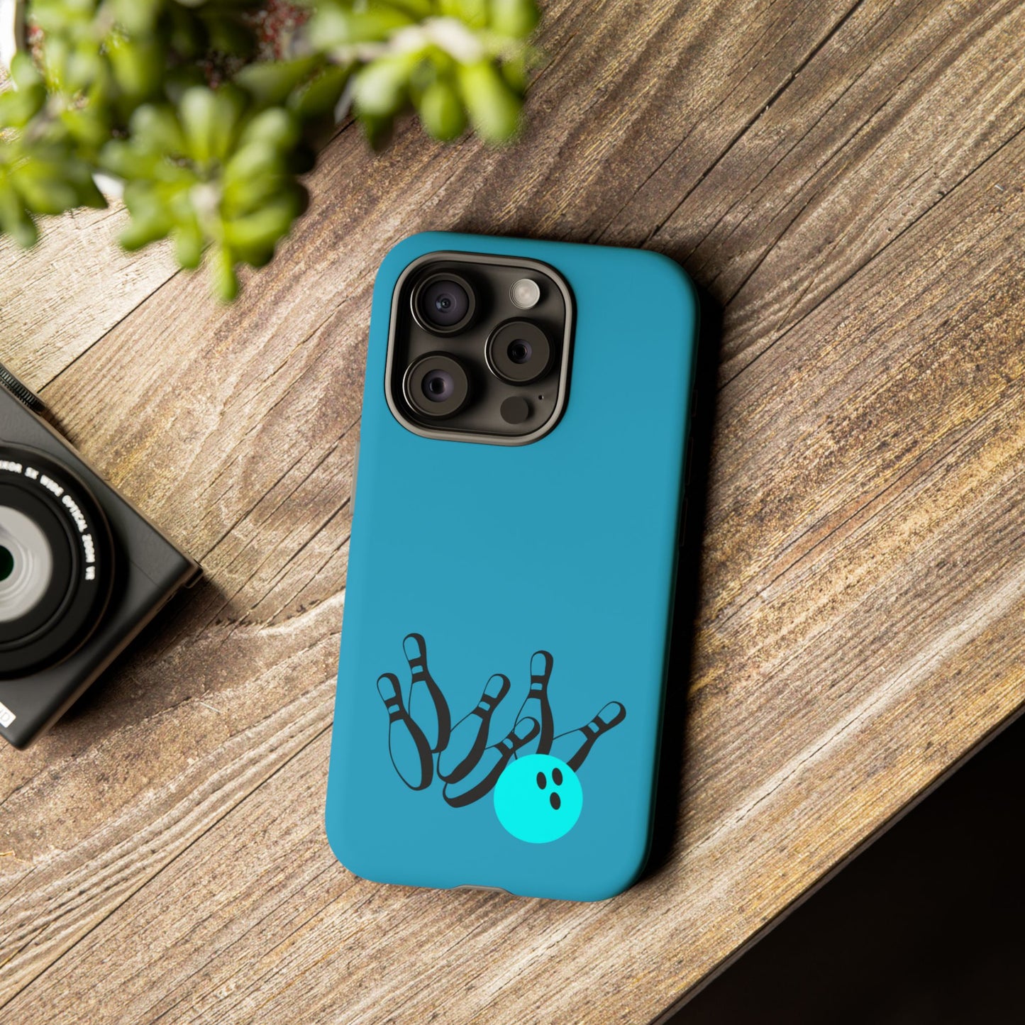 Bowling Phone Case, Tough Cases for Bowling Enthusiasts, Fun Gift for Bowlers, Unique Phone Accessory, Sports Themed Cases