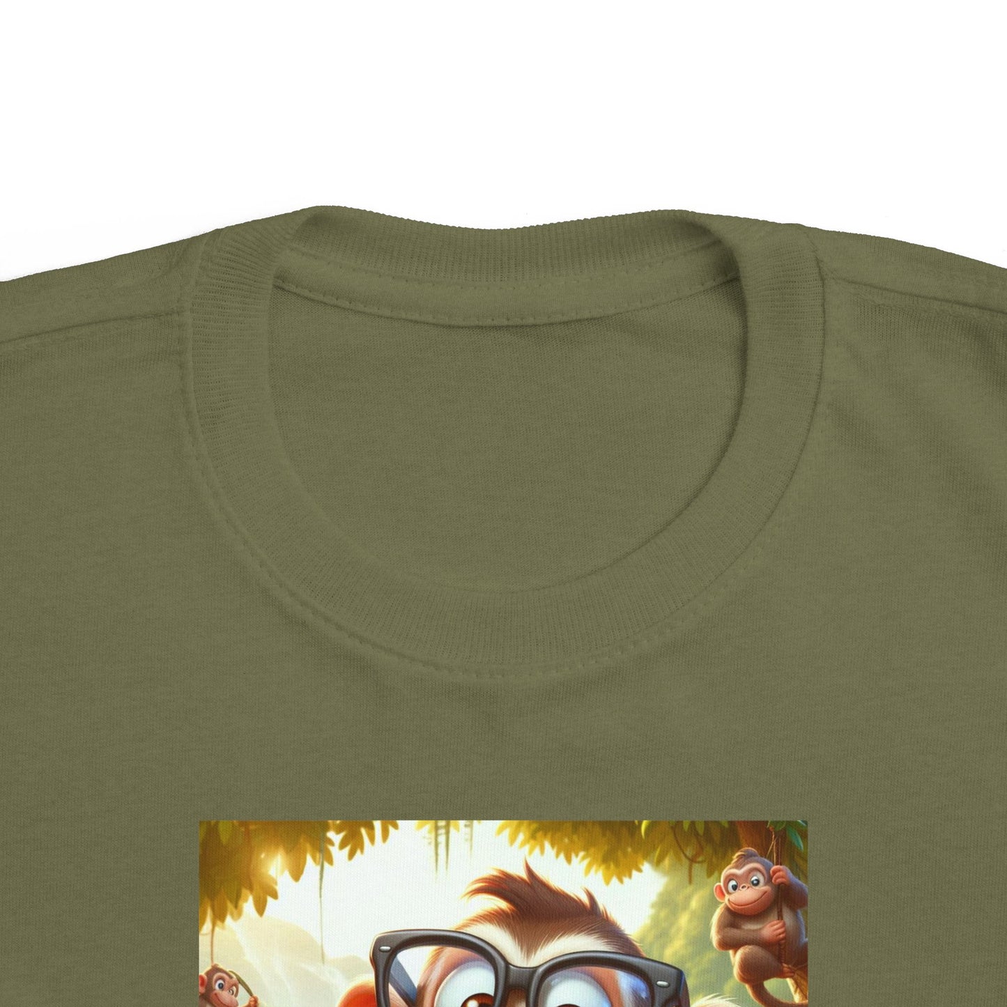 Toddler's Fine Jersey Tee - Monkey