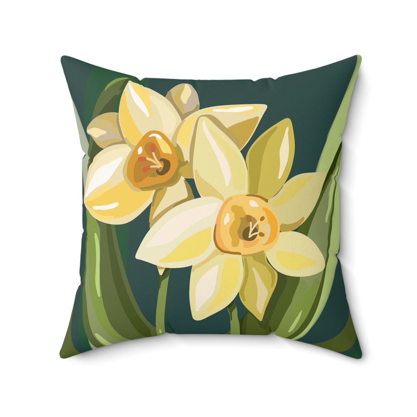 Spun Polyester Square Pillow