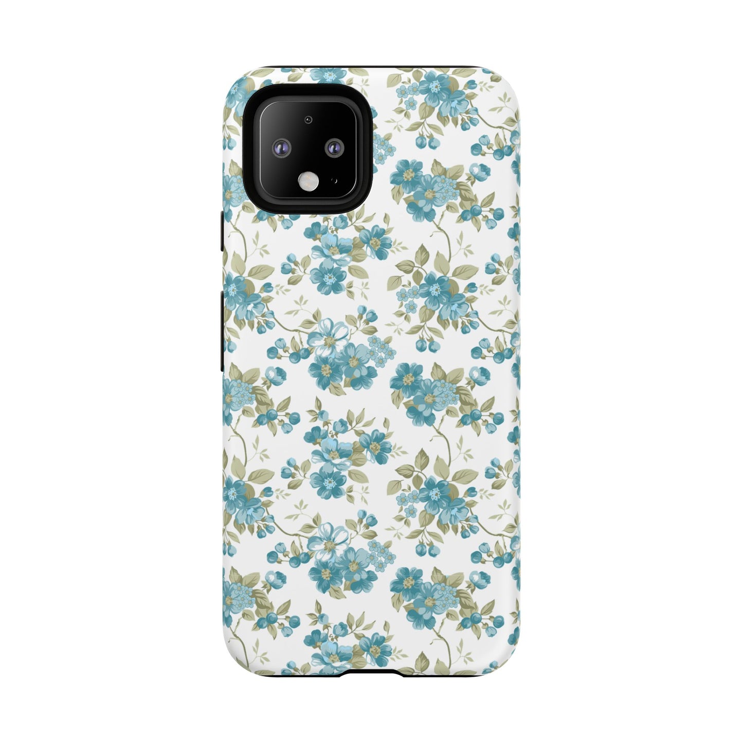 Floral Phone Case - Tough Cases, Durable Phone Cover, Cute Floral Design, Gift for Her, Trendy Phone Accessory, Spring Style
