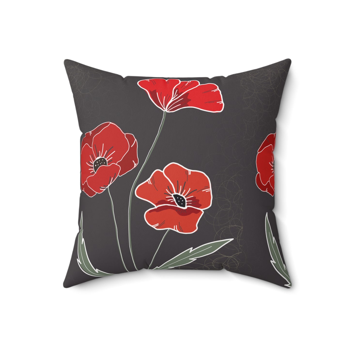Spun Polyester Square Pillow